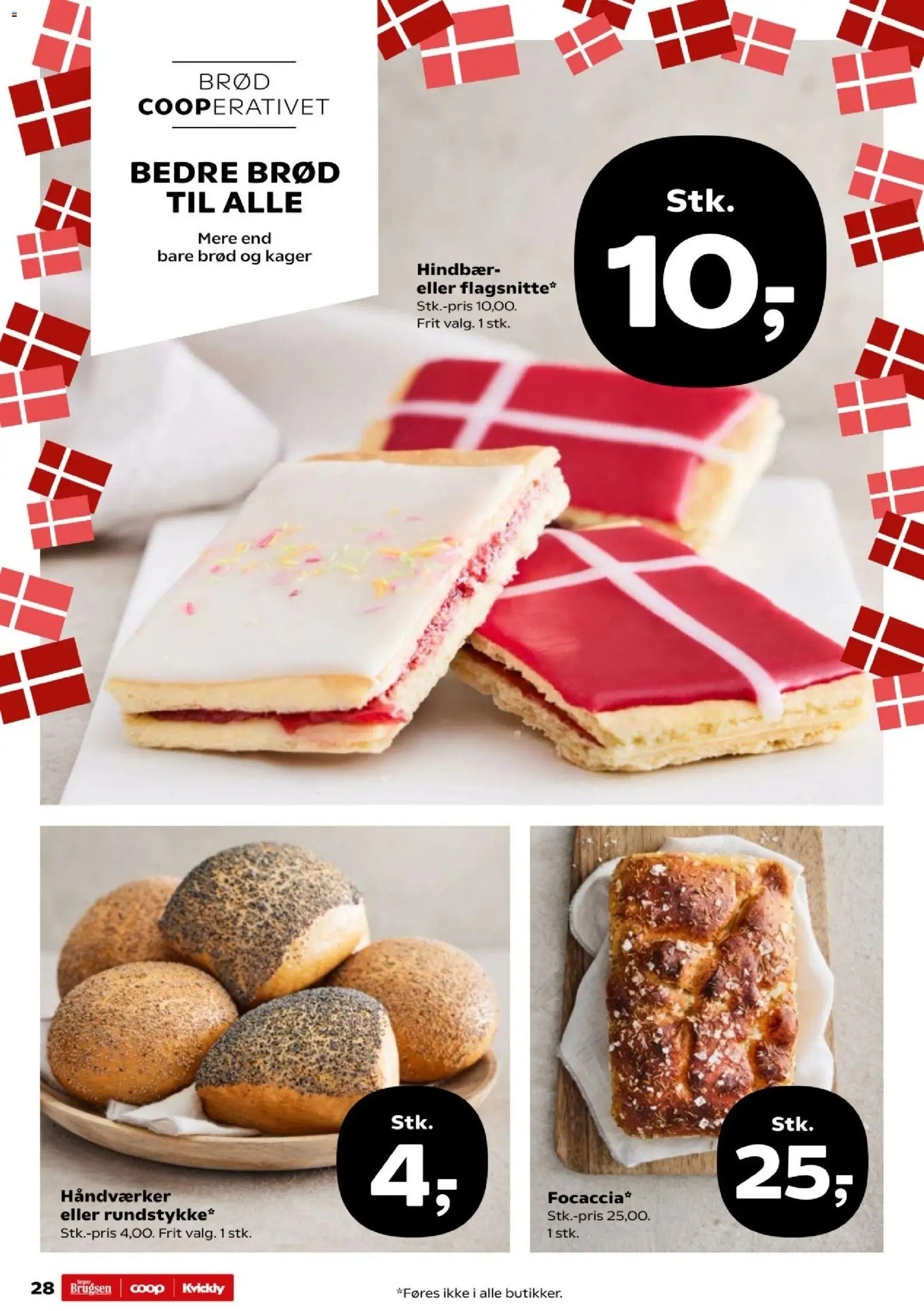 Kvickly tilbudsavis – gyldig fra 22.05.2026 | Side: 32 | Produkter: Brød, Hindbær, Kager