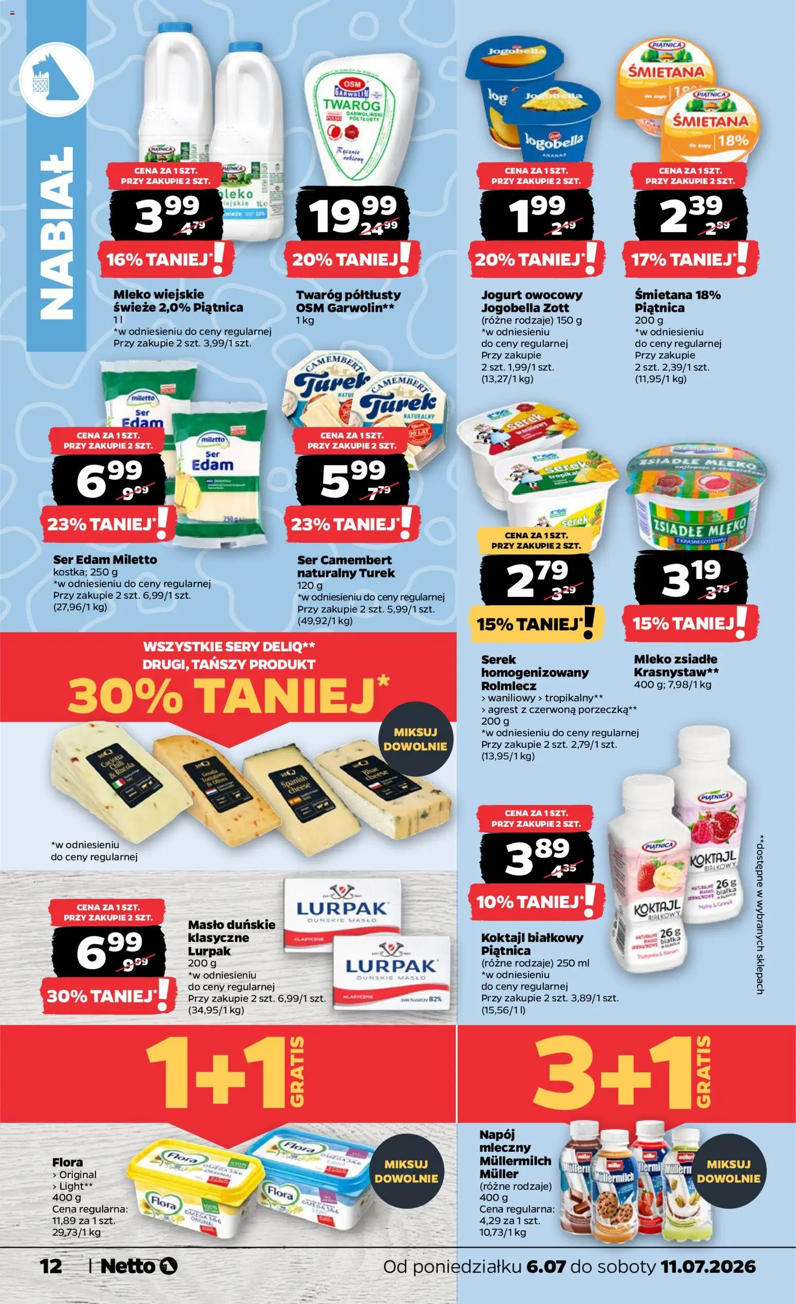 Netto gazetka od poniedziałku spożywcza od 06.07.2026 | Strona: 12