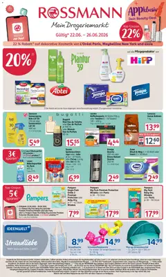 Rossmann Prospekt ab 22.06.2026 gültig