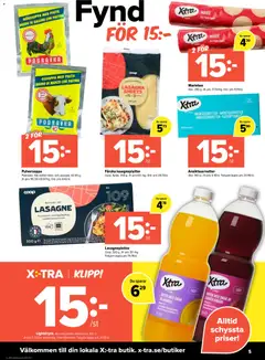 Coop X:-TRA erbjudanden - Förhandsvisning av reklamblad från butik Coop X:-TRA aktuell från 05/10/2026 | Sida: 5