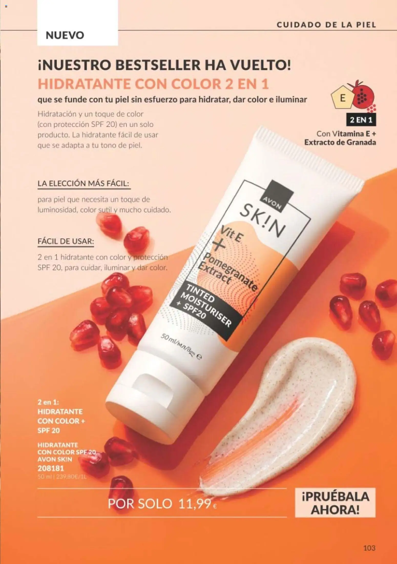 Catálogo AVON Black Friday │ válido desde el 01/11/2026 | Página: 103 | Productos: Granada