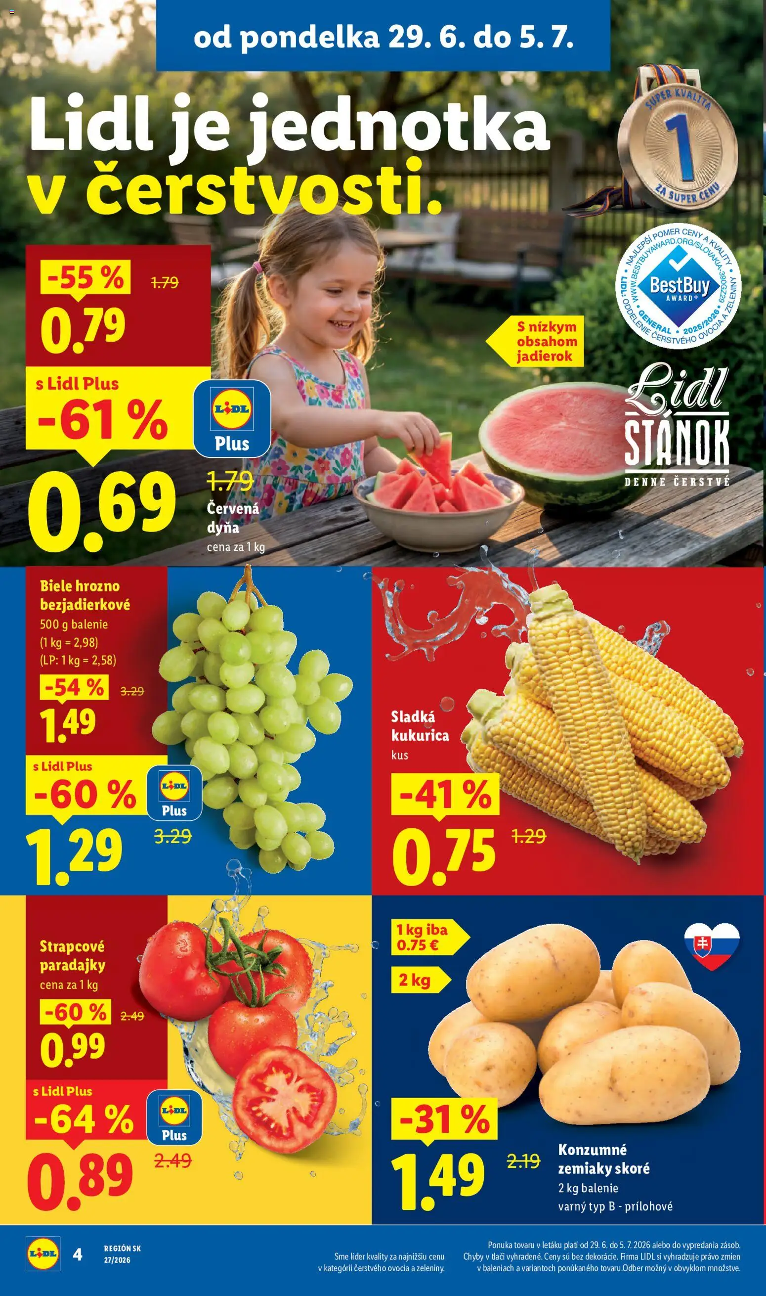Nové Lidl akcie – leták je platný od 29.06.2026 | Strana: 10