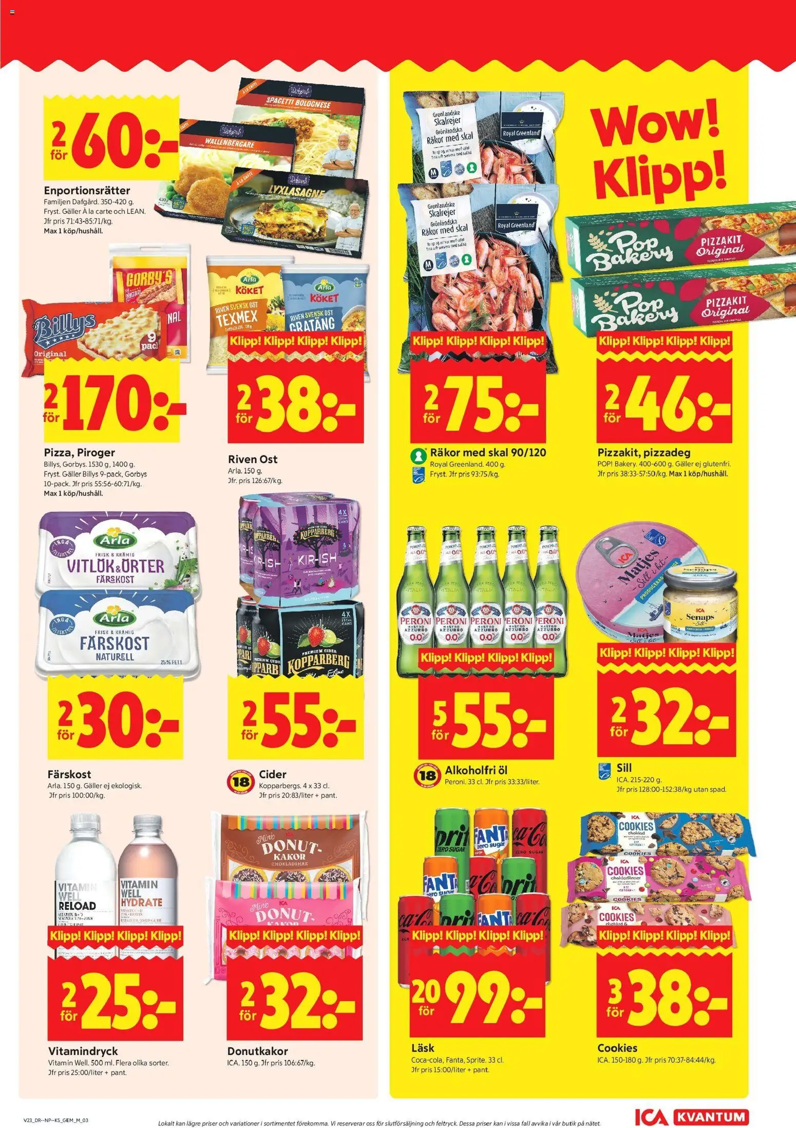 ICA Kvantum reklamblad aktuell från 01.06.2026 | Sida: 3
