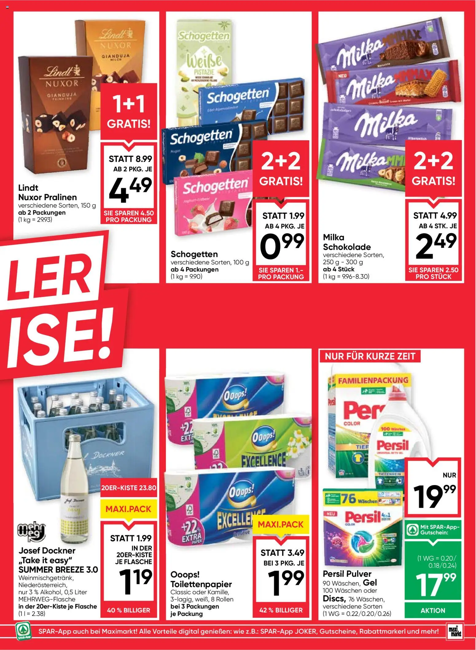 Maximarkt Flugblatt gültig ab 08.10.2026 | Seite: 7 | Produkte: Pistazie, Schokolade