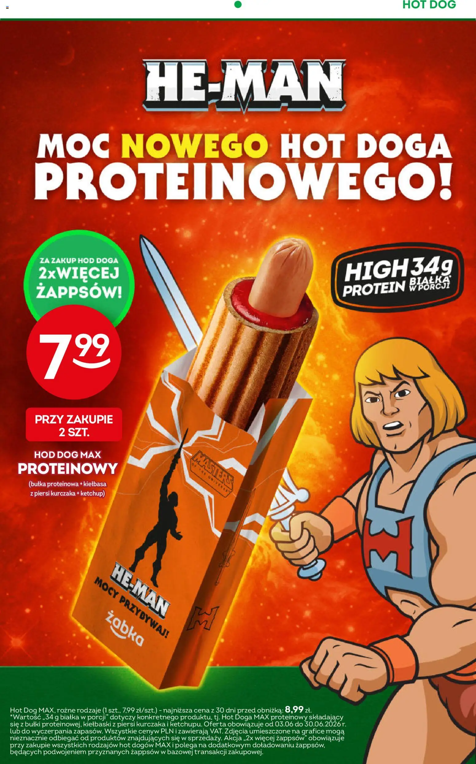 Żabka gazetka od 03.06.2026 | Strona: 3 | Produkty: Big Milk, Lody