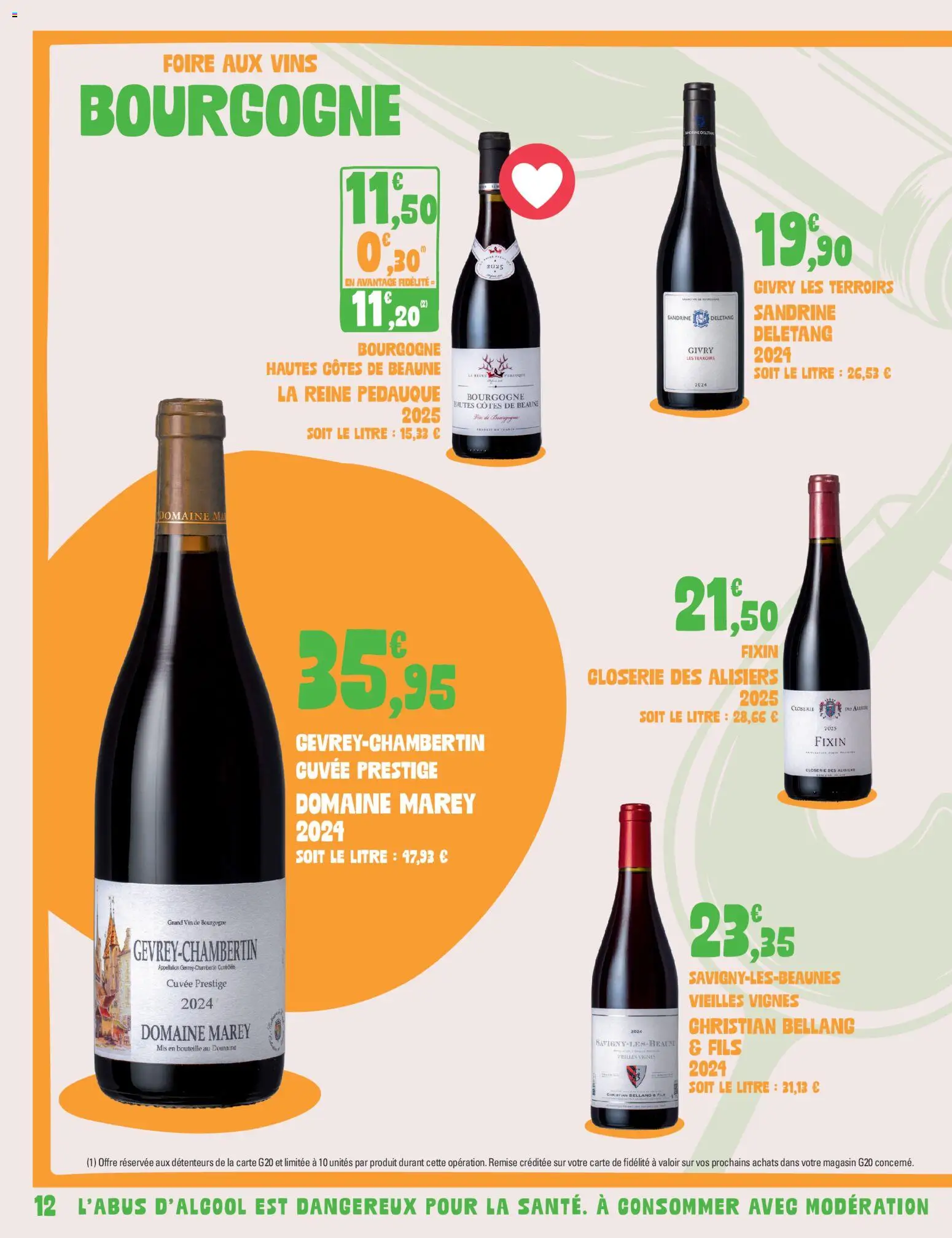{H1} | Page: 12 | Produits: Bourgogne, Bouteille, Vin