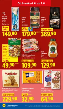 Náhled letáku EMCO Mysli, 750 g, malina & borůvka / čokoládové trio od 04.06.2026 | Strana: 26