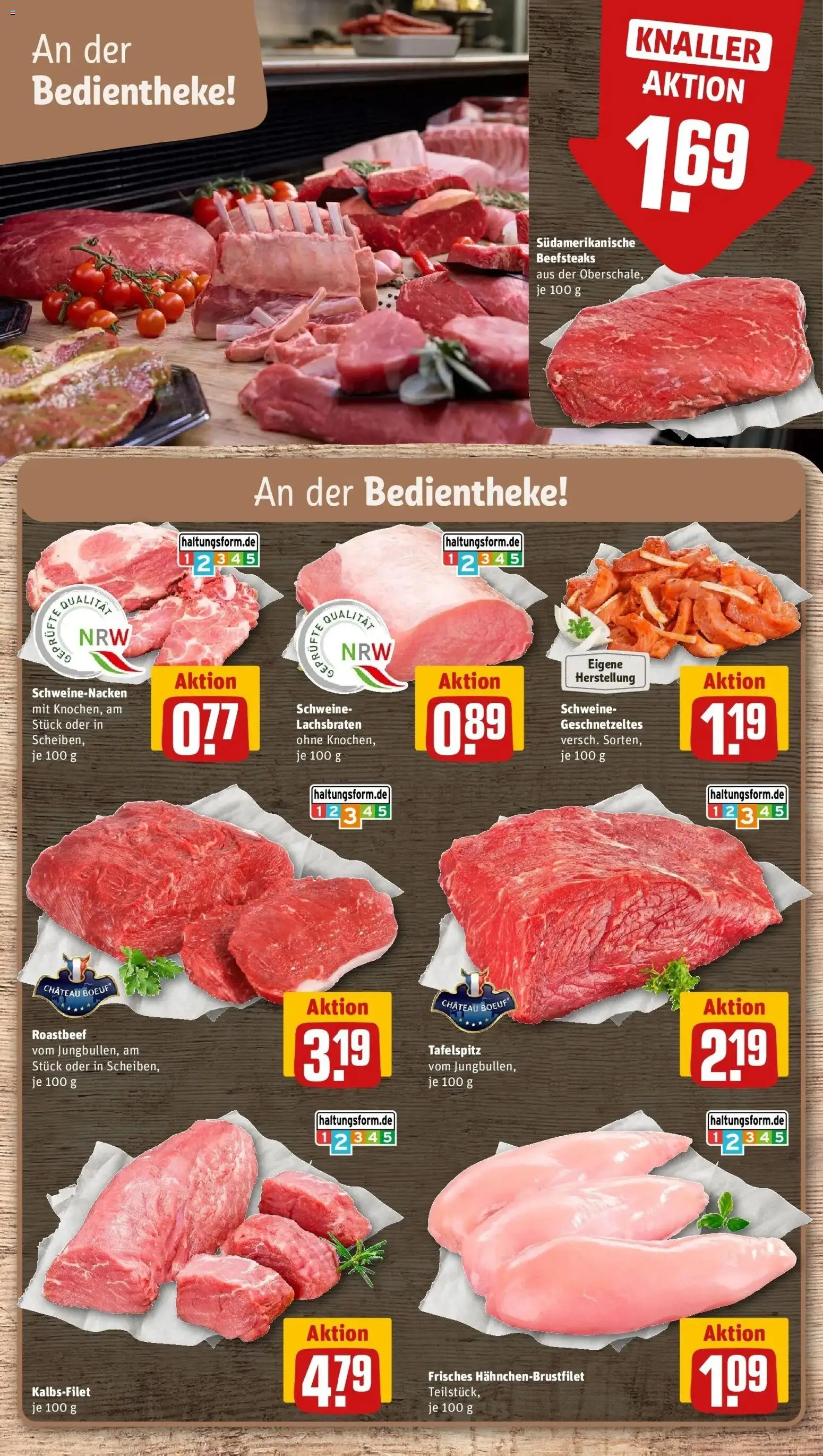 REWE Prospekt ab 05.10.2026 zum Blättern » Angebote | Seite: 12 | Produkte: Tafelspitz, Schweinenacken, Roastbeef