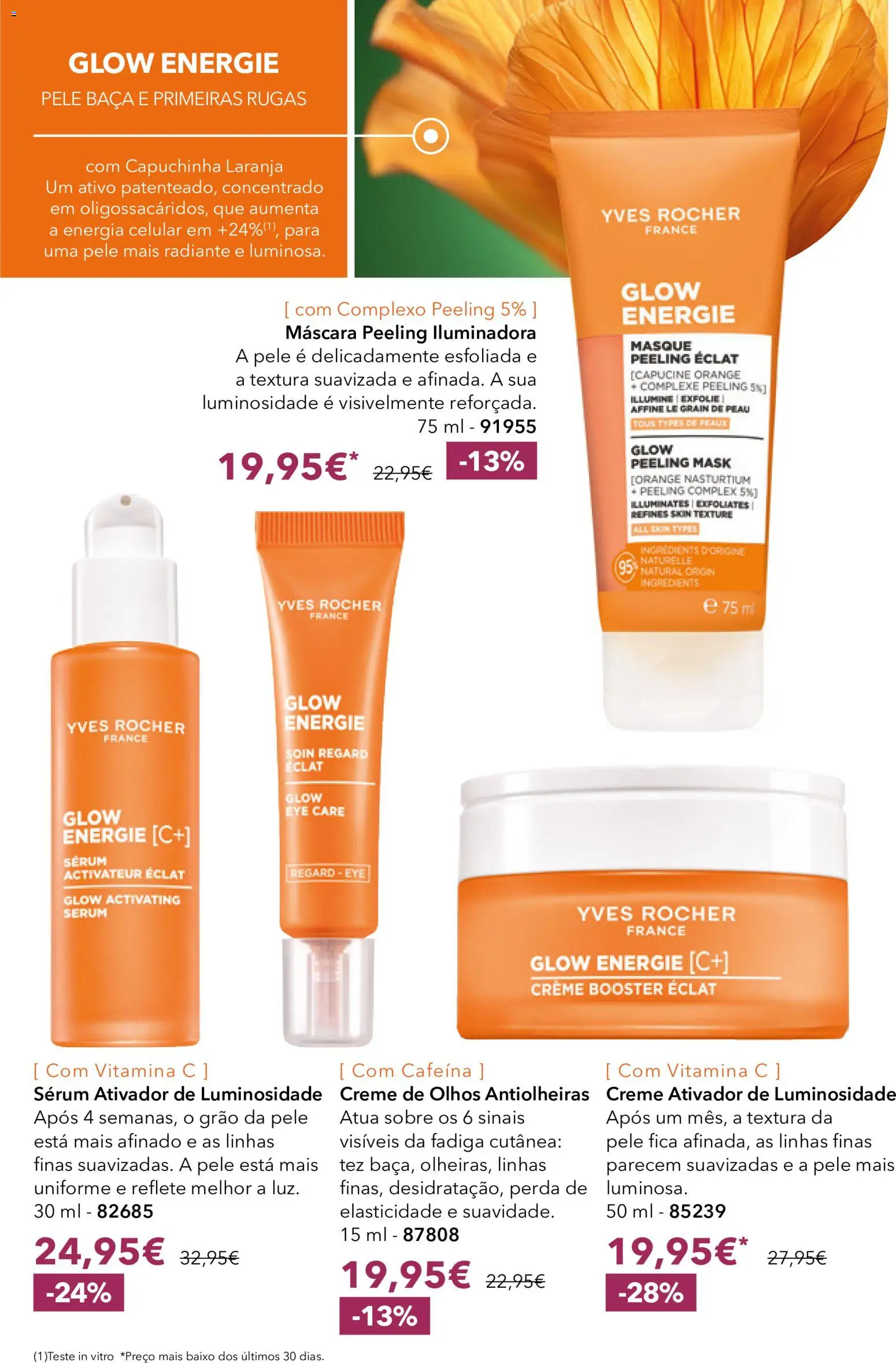 Yves Rocher Catalogo 13 │ válido de 21/10/2026 | Página: 40 | Produtos: Sérum, Vitamina c, Creme