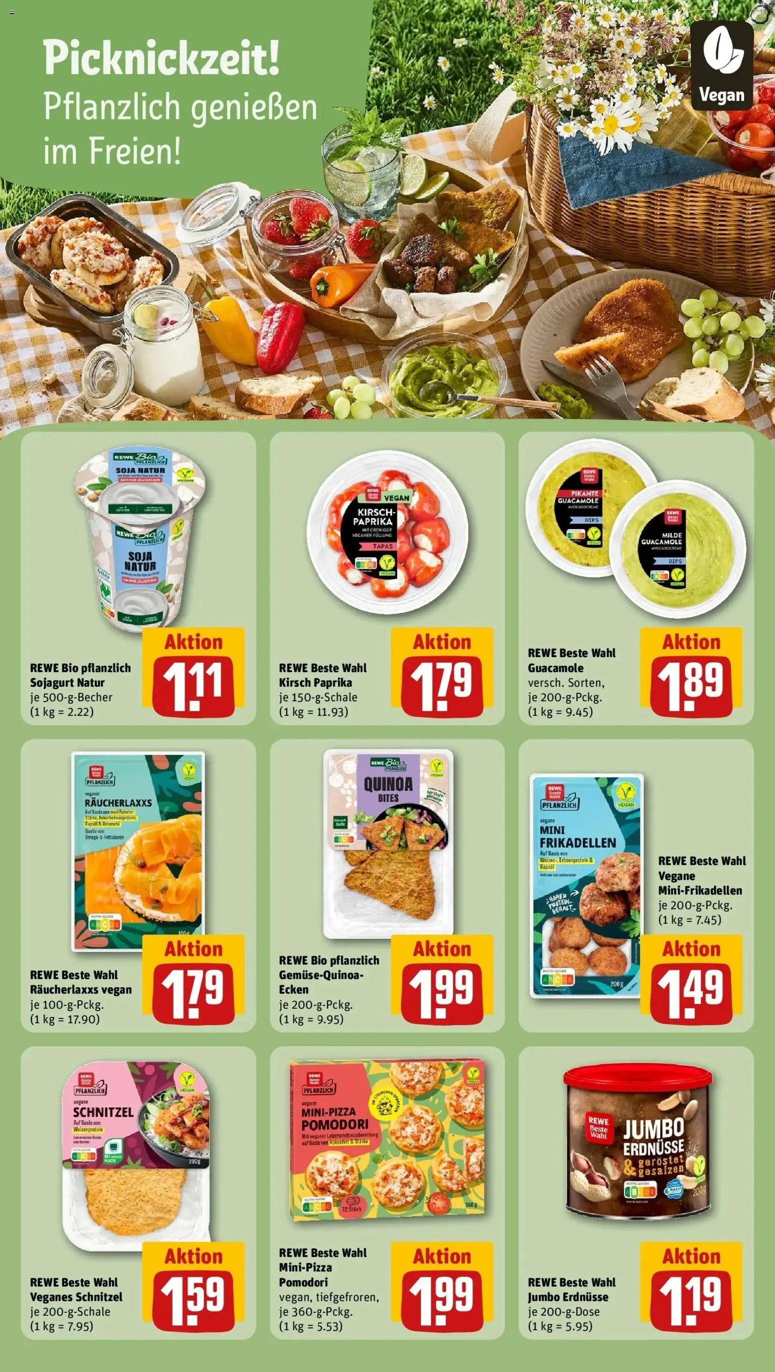 Rewe Prospekt Berlin / Prenzlauer Berg – gültig ab 06.07.2026 | Seite: 17 | Produkte: Erdnüsse, Rapsöl, Schnitzel, Zucker