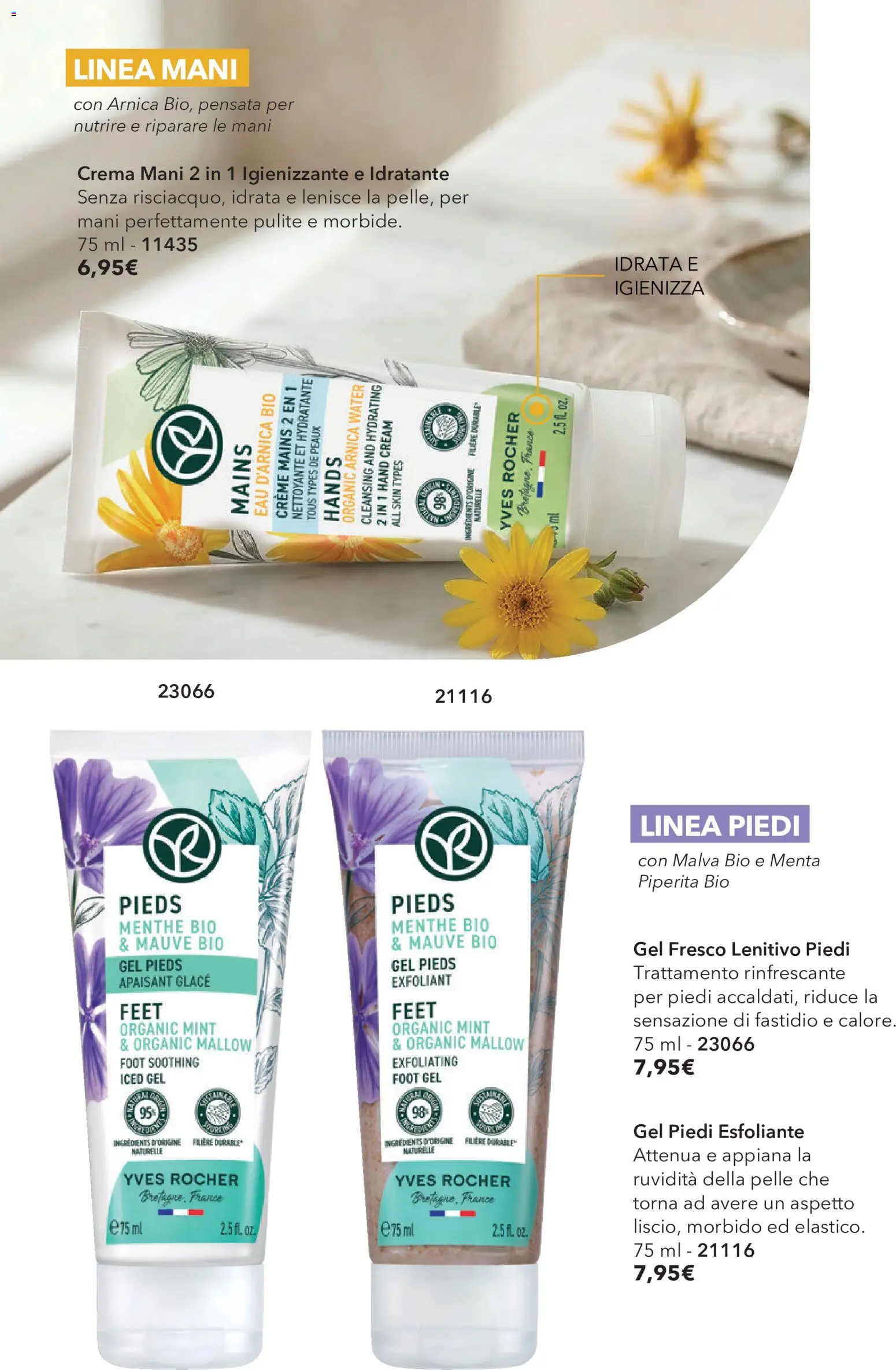Volantino Yves Rocher del 20/10/2026 | Pagina: 74 | Prodotti: Crema, Menta