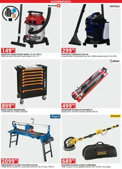 Pogląd oferty "Merkury Market gazetka" - ważna od 01.06.2026 | Strona: 29 | Produkty: Walizka, Odkurzacz, Odkurzacz warsztatowy, Szlifierka