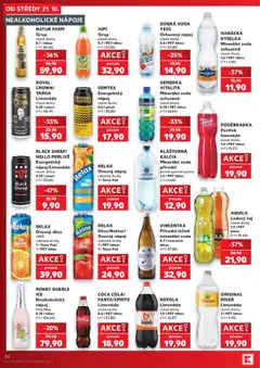Náhled letáku KOFOLA Limonáda, různé druhy, 1,5 l PET láhev od 21.10.2026 | Strana: 36