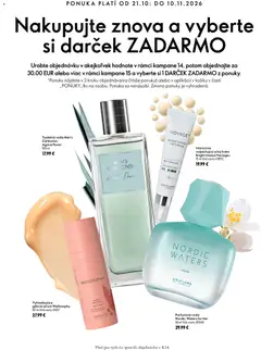 Oriflame leták platný od 21.10.2026 | Strana: 4 | Produkty: Agáve, Toaletná voda, Krém, Voda
