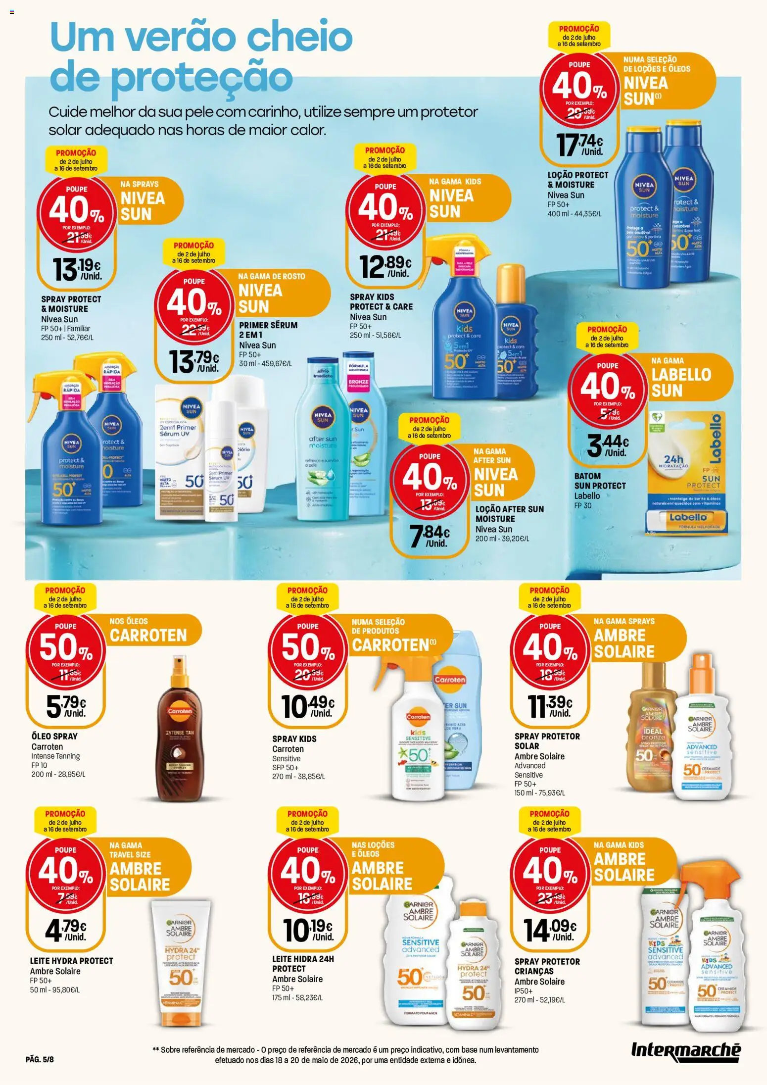 Intermarché Folheto Contact │ válido de 02/07/2026 | Página: 5 | Produtos: Primer, Base, Sérum, Óleo