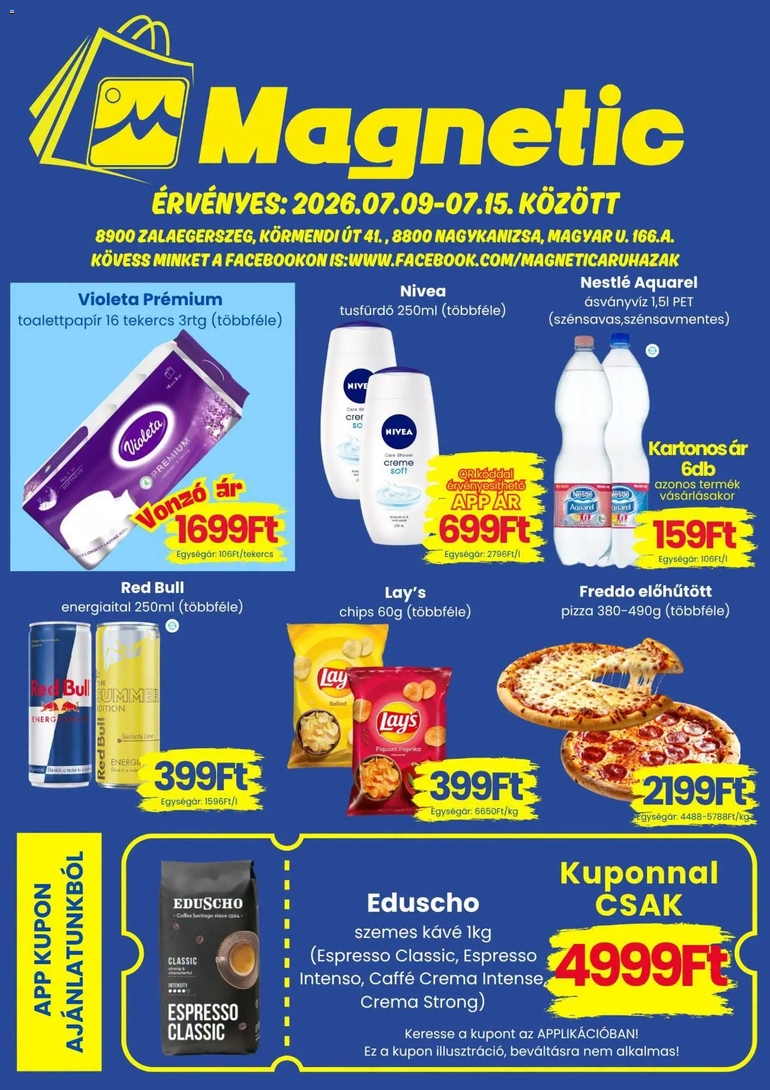 Magnetic akciós ujság - amely érvényes a következő dátumtól: 2026.07.09. | Oldal: 1