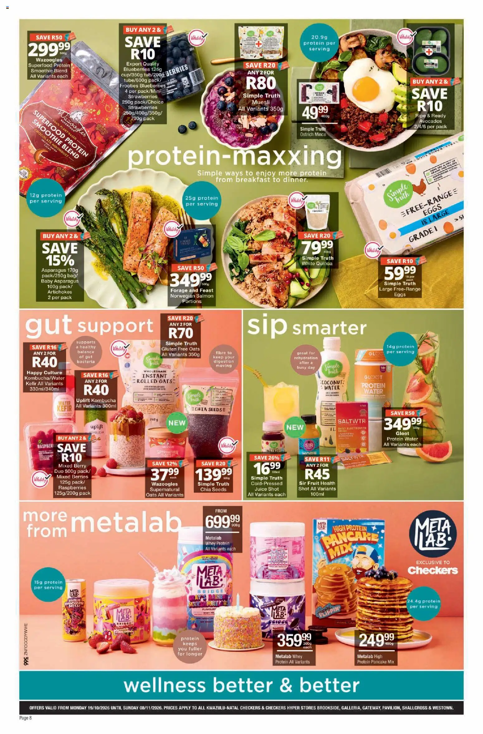 New Checkers catalogue – valid from 19/10/2026 | Page: 8