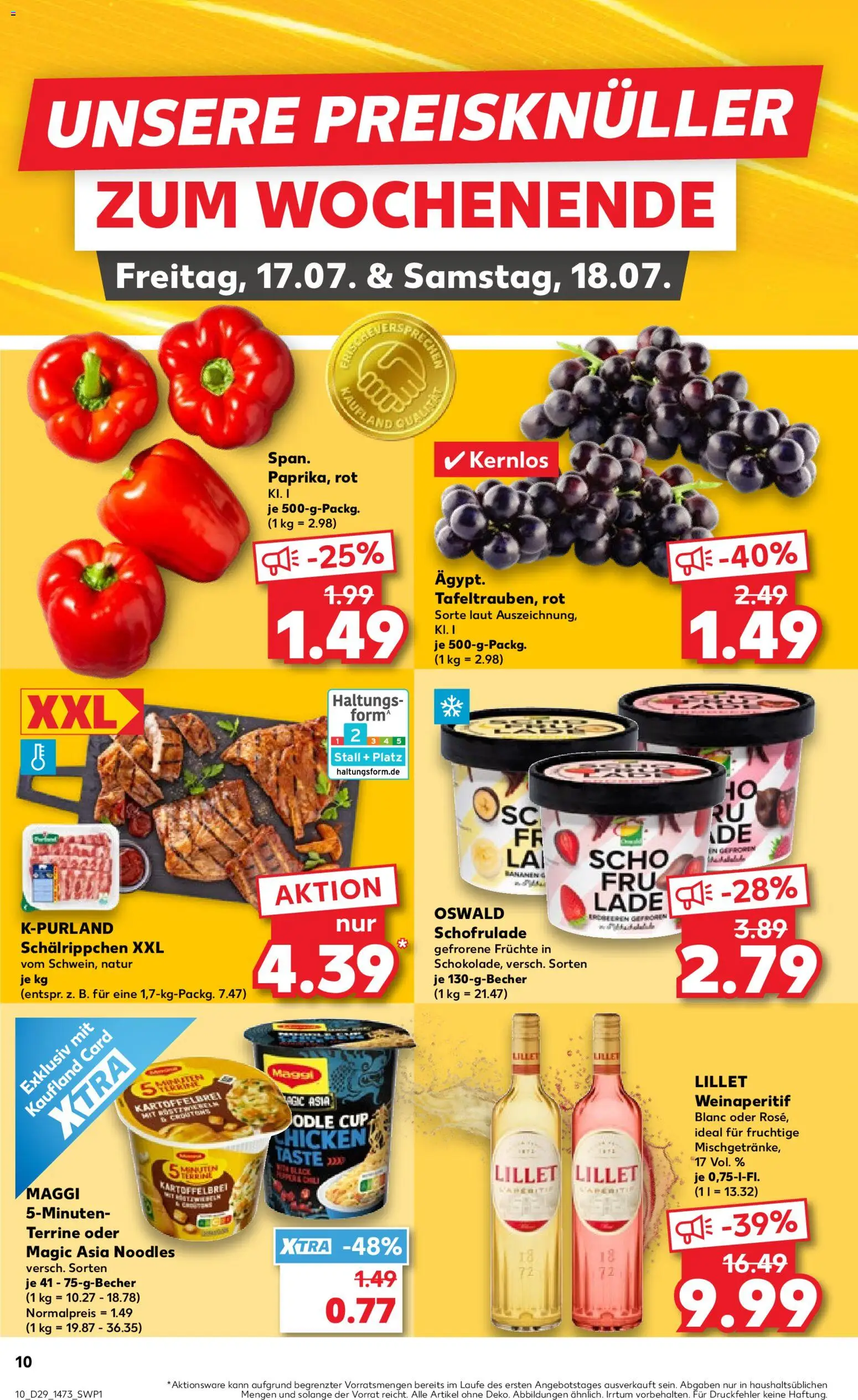 Kaufland Prospekt – gültig ab 16.07.2026 | Seite: 10 | Produkte: Maggi, Lillet