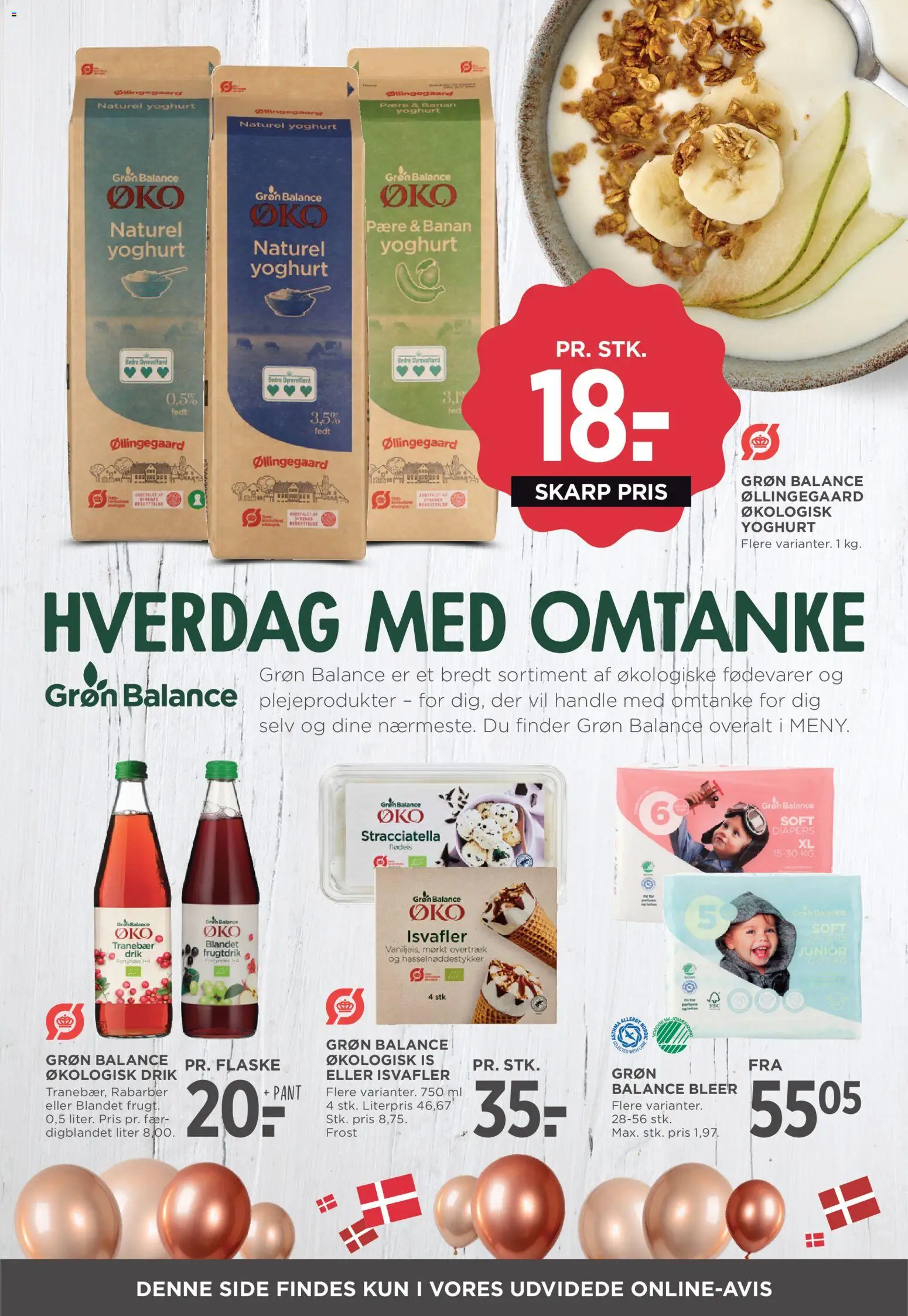 Meny tilbudsavis – gyldig fra 08.05.2026 | Side: 15 | Produkter: Rabarber, Yoghurt, Flødeis, Is