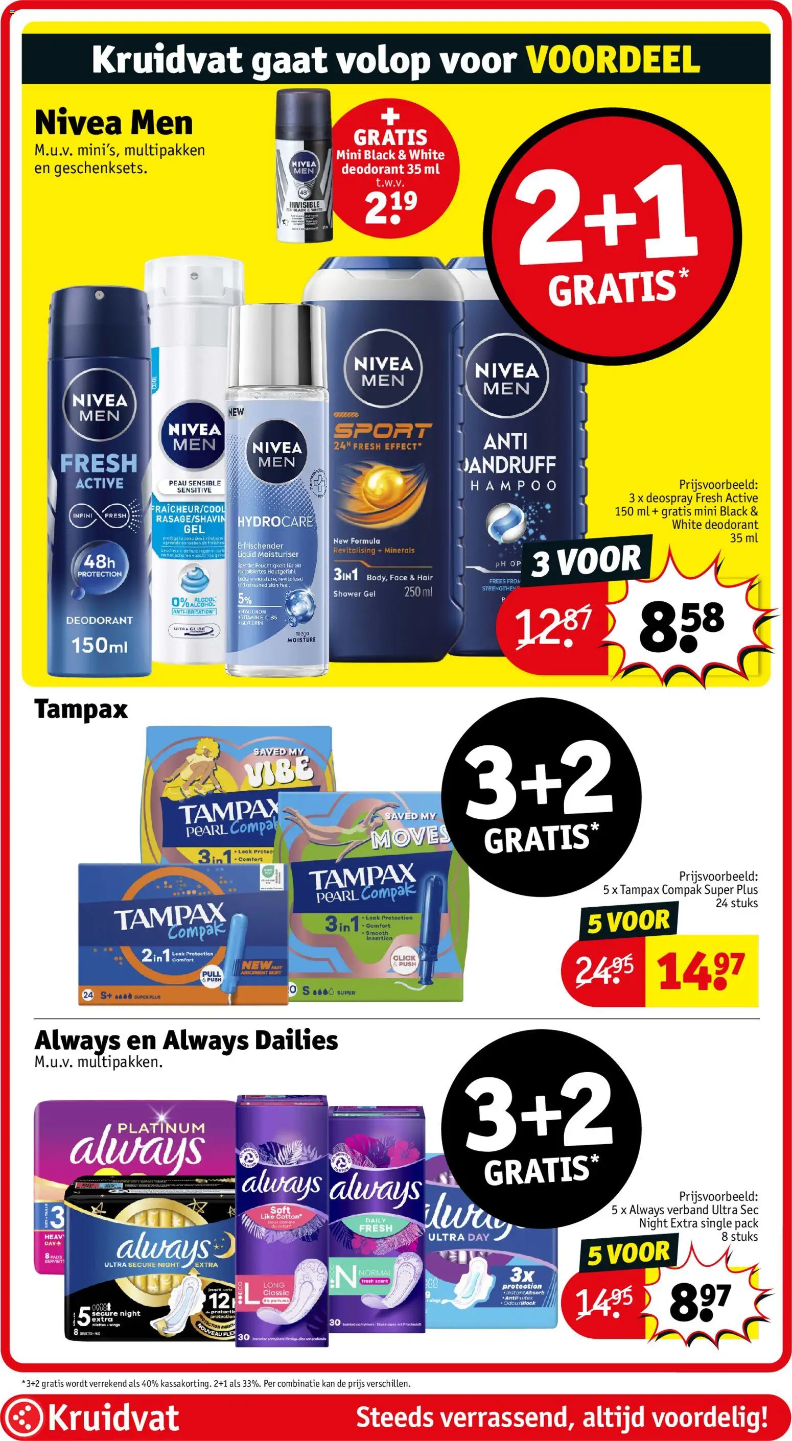 {H1} | Pagina: 51 | Producten: Verband, Pads, Gel, Deodorant