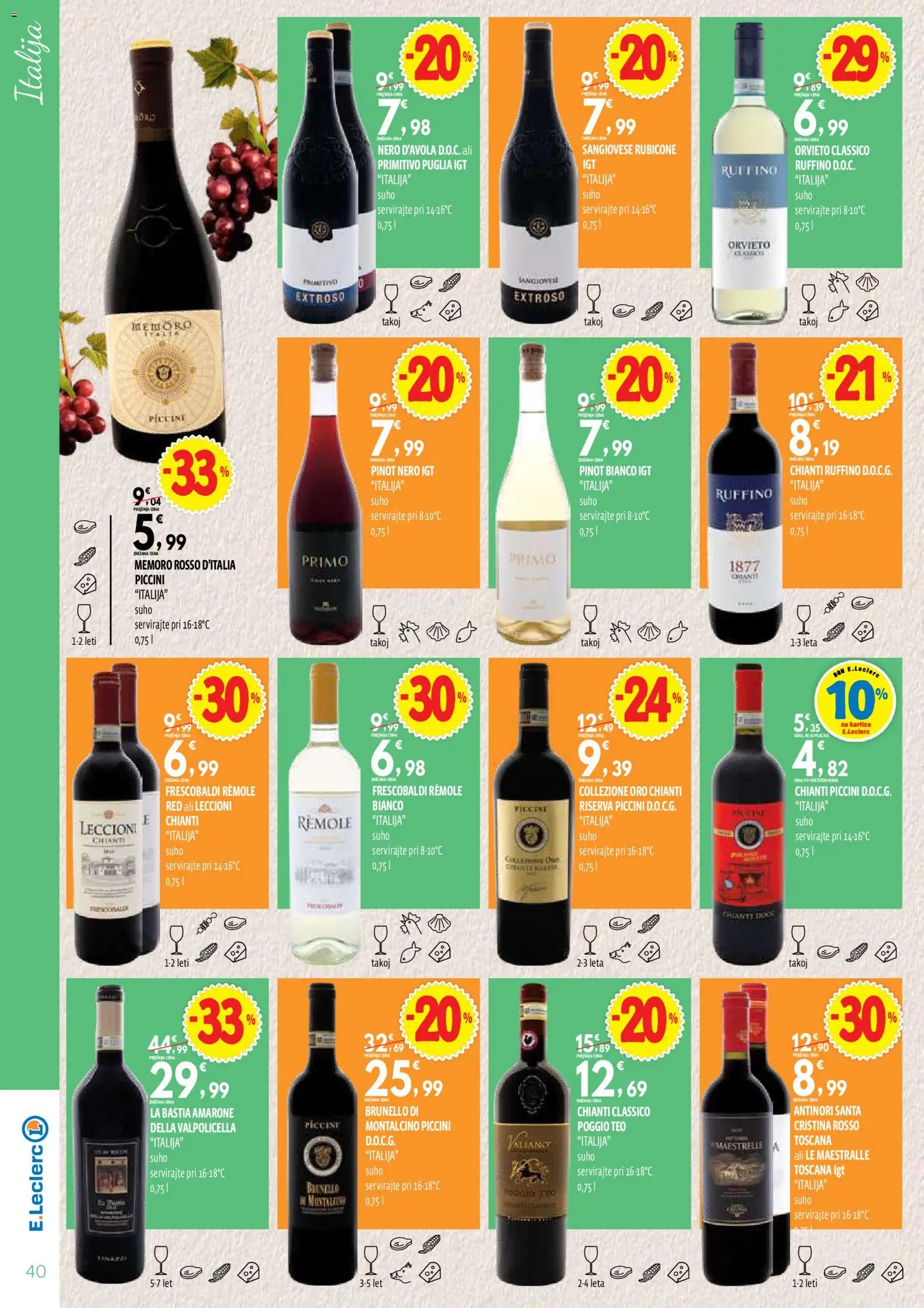 Novi E.leclerc katalog ponudbe – veljaven od 13.10.2026 | Stran: 40