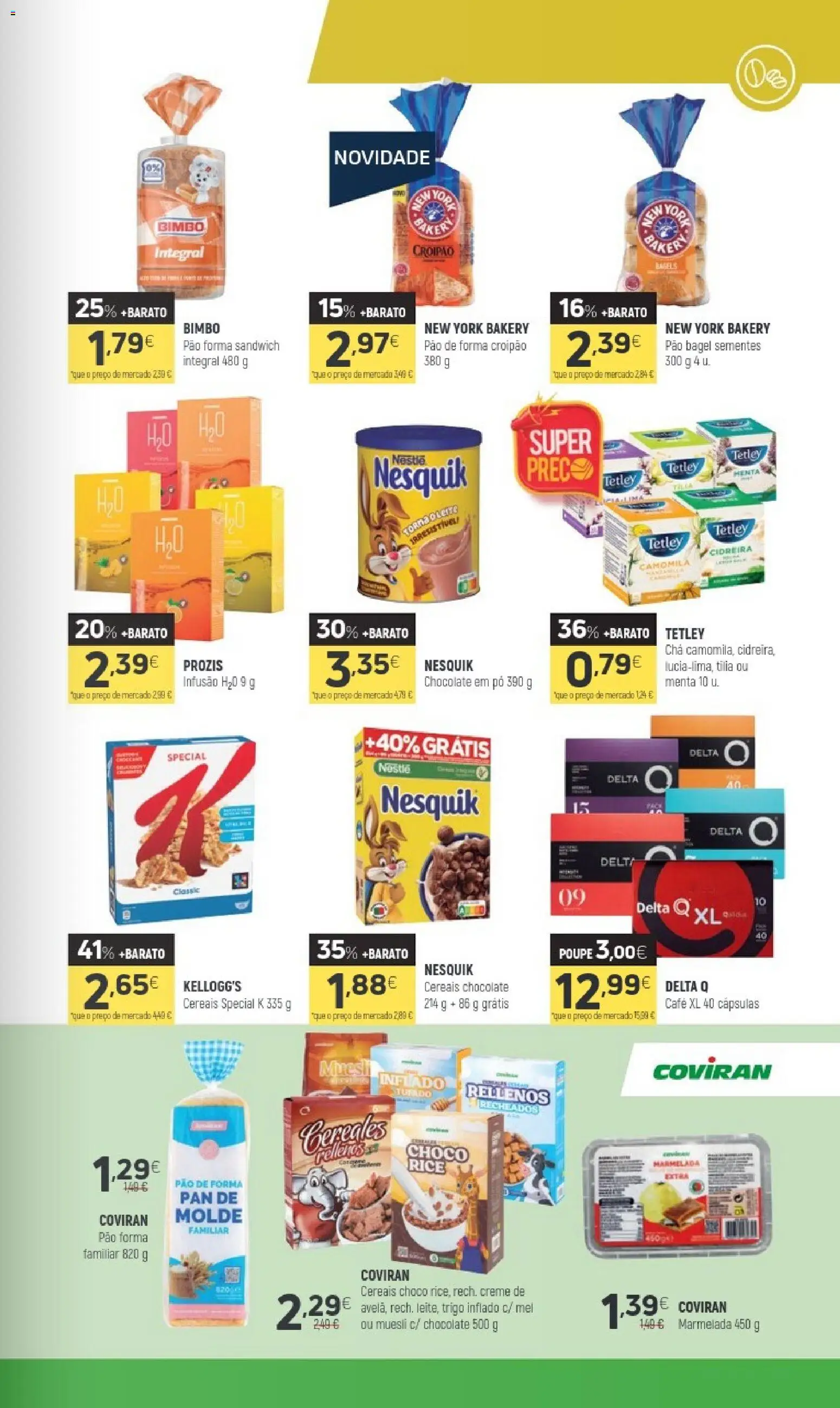 Coviran folheto │ válido de 21.04.2026 | Página: 11 | Produtos: Marmelada, Pão de forma, Leite, Creme