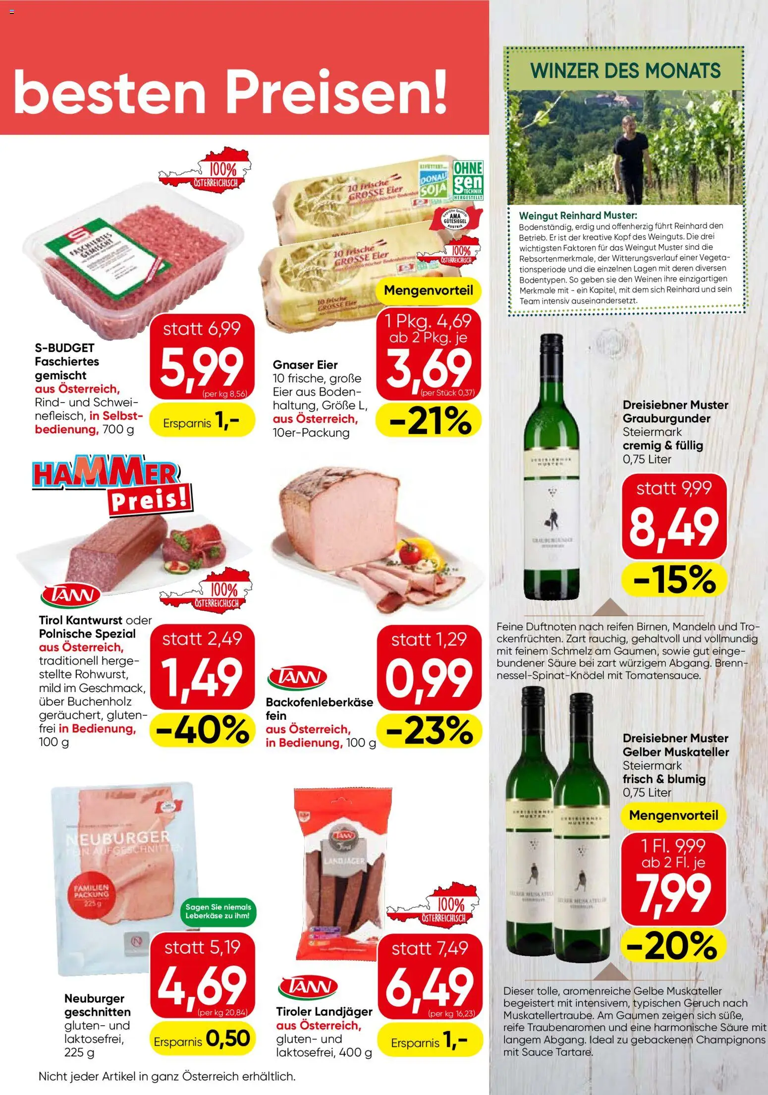 Eurospar Flugblatt gültig ab 18.06.2026 | Seite: 3 | Produkte: Eier