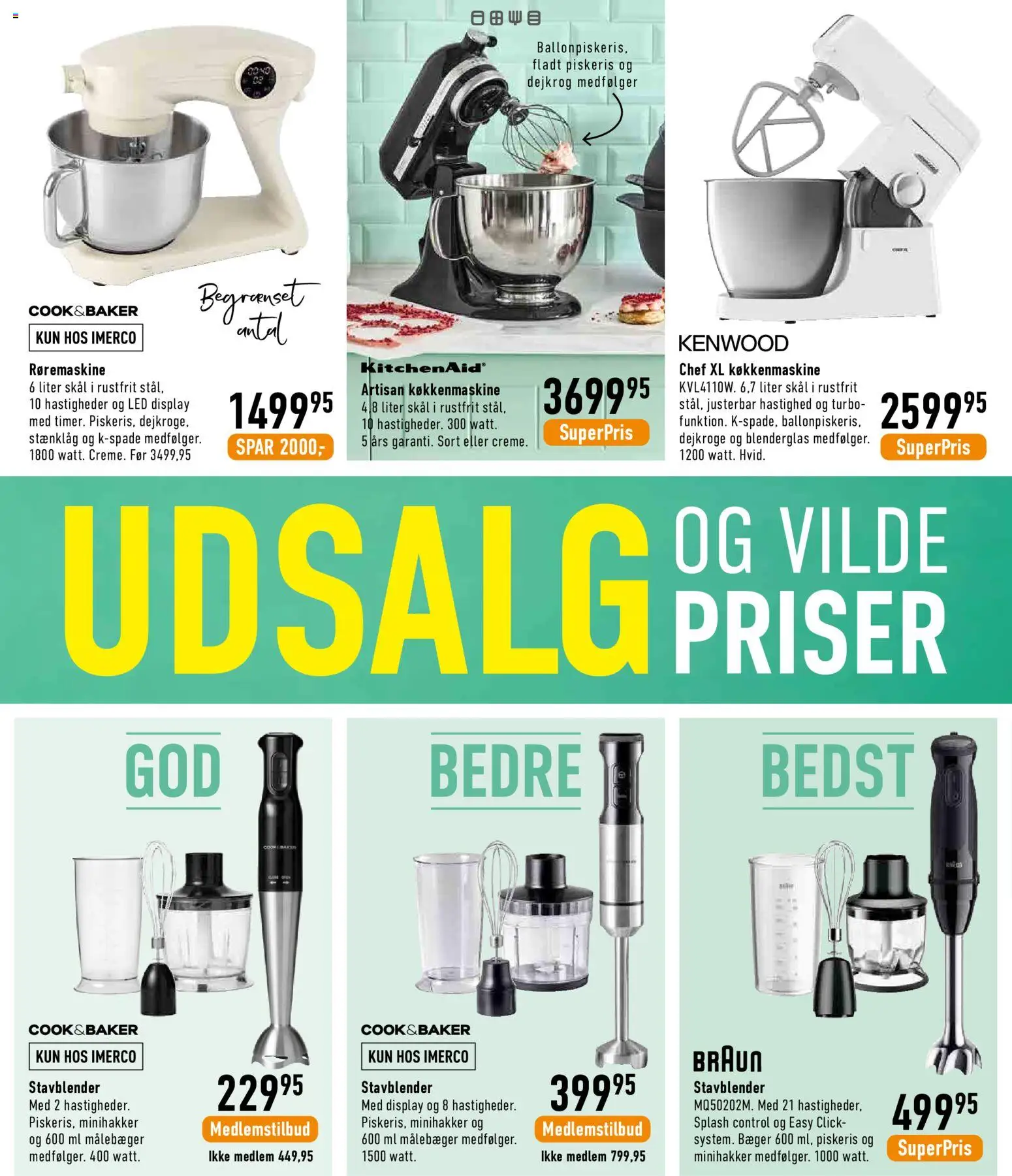 Imerco tilbudsavis – gyldig fra 29.05.2026 | Side: 10 | Produkter: Piskeris