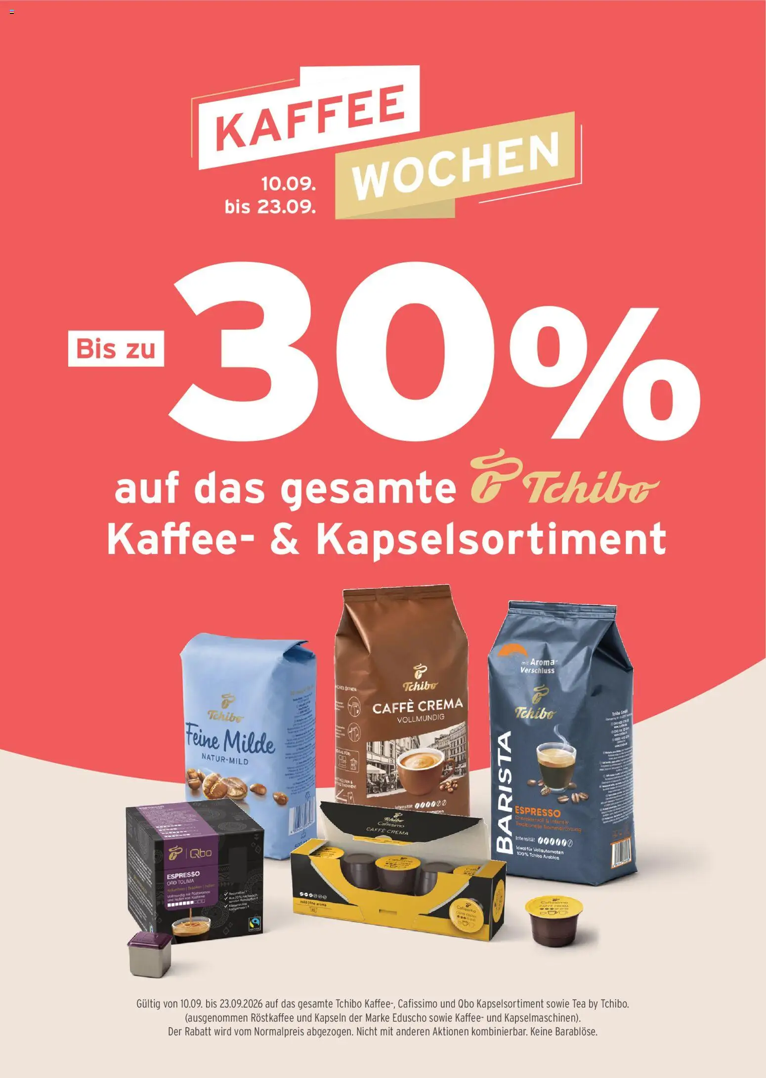 Tchibo Eduscho - Tchibo Magazin gültig ab 09.09.2026 | Seite: 5 | Produkte: Kaffee