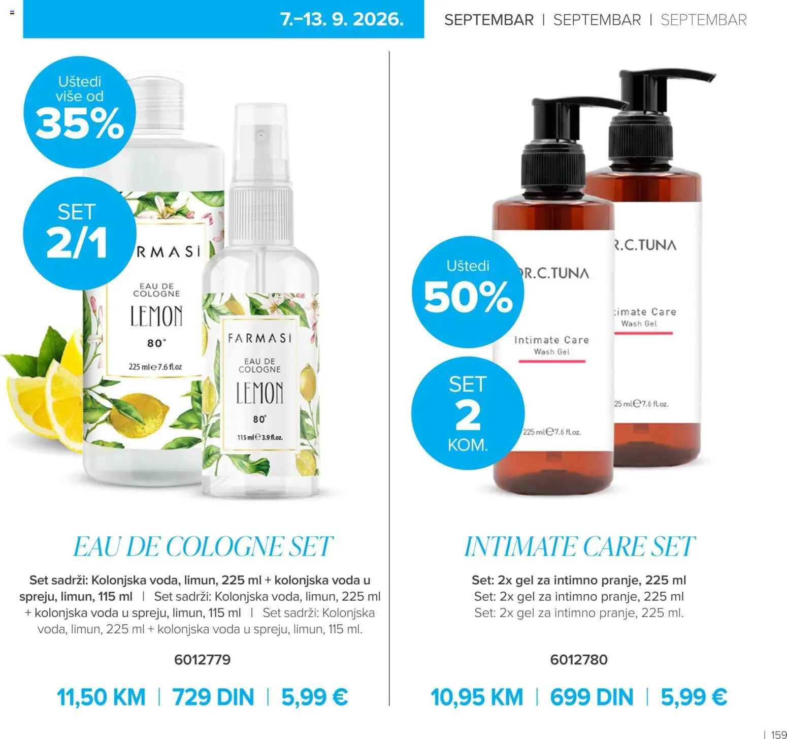 Farmasi katalog - važi od 01.09.2026 | Strana: 159