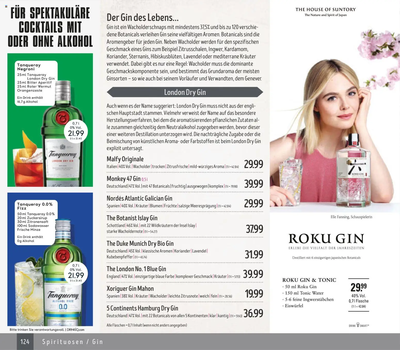 Edeka Struve Wein– und Spirituosen – gültig ab 14.11.2025 | Seite: 124 | Produkte: Blumen, Alkohol, Lavendel, Wermut