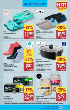 Náhled letáku Aldi Polsko leták - Ostatnie sztuki w wybranych sklepach od 22.07.2026 | Strana: 3 | Produkty: Mango, Cd, Baterie