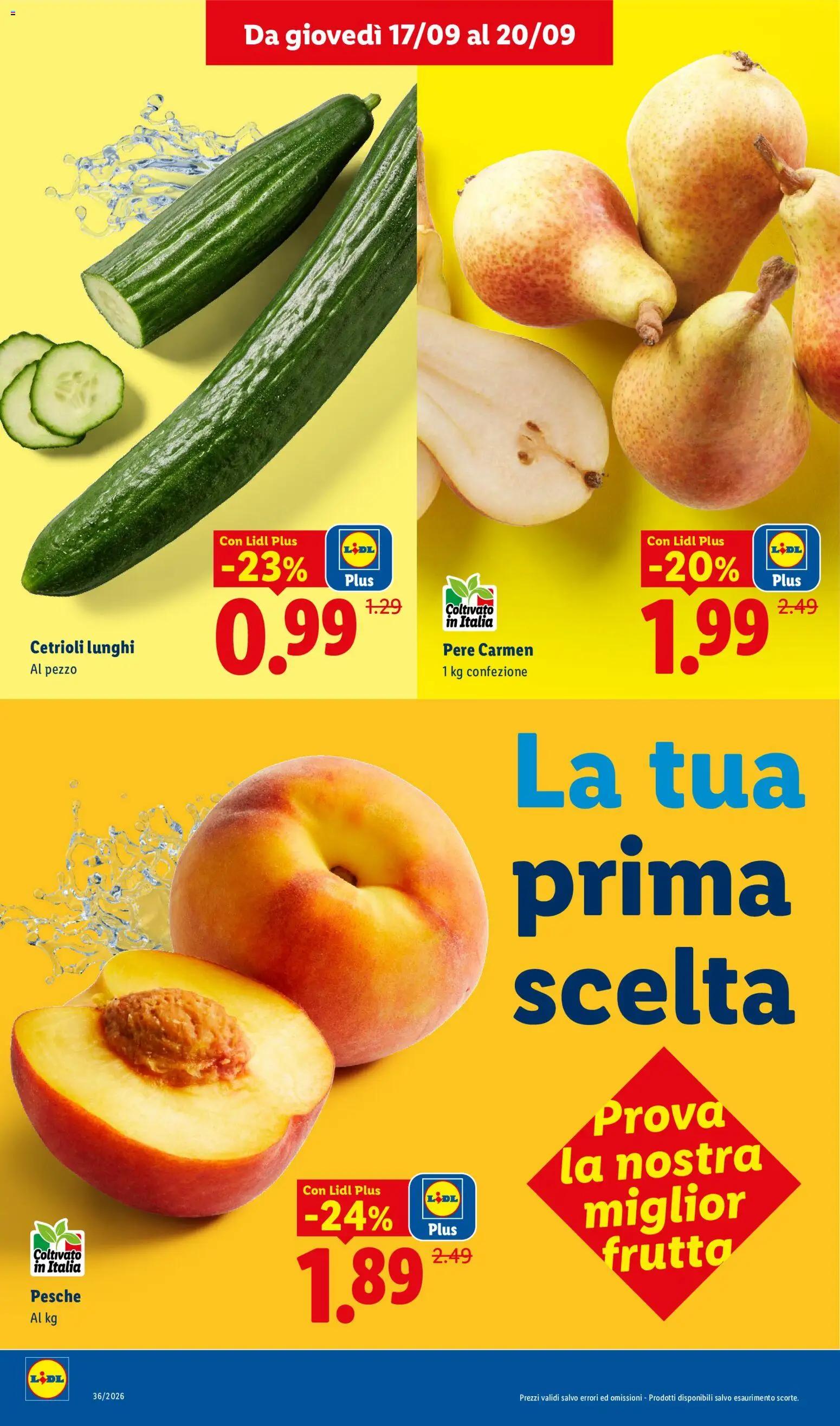 Volantino Lidl del 17/09/2026 | Pagina: 2