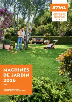 Aveve publicité machines de jardinage - Voorbeeld van een folder van Aveve, geldig van 01/01/2026