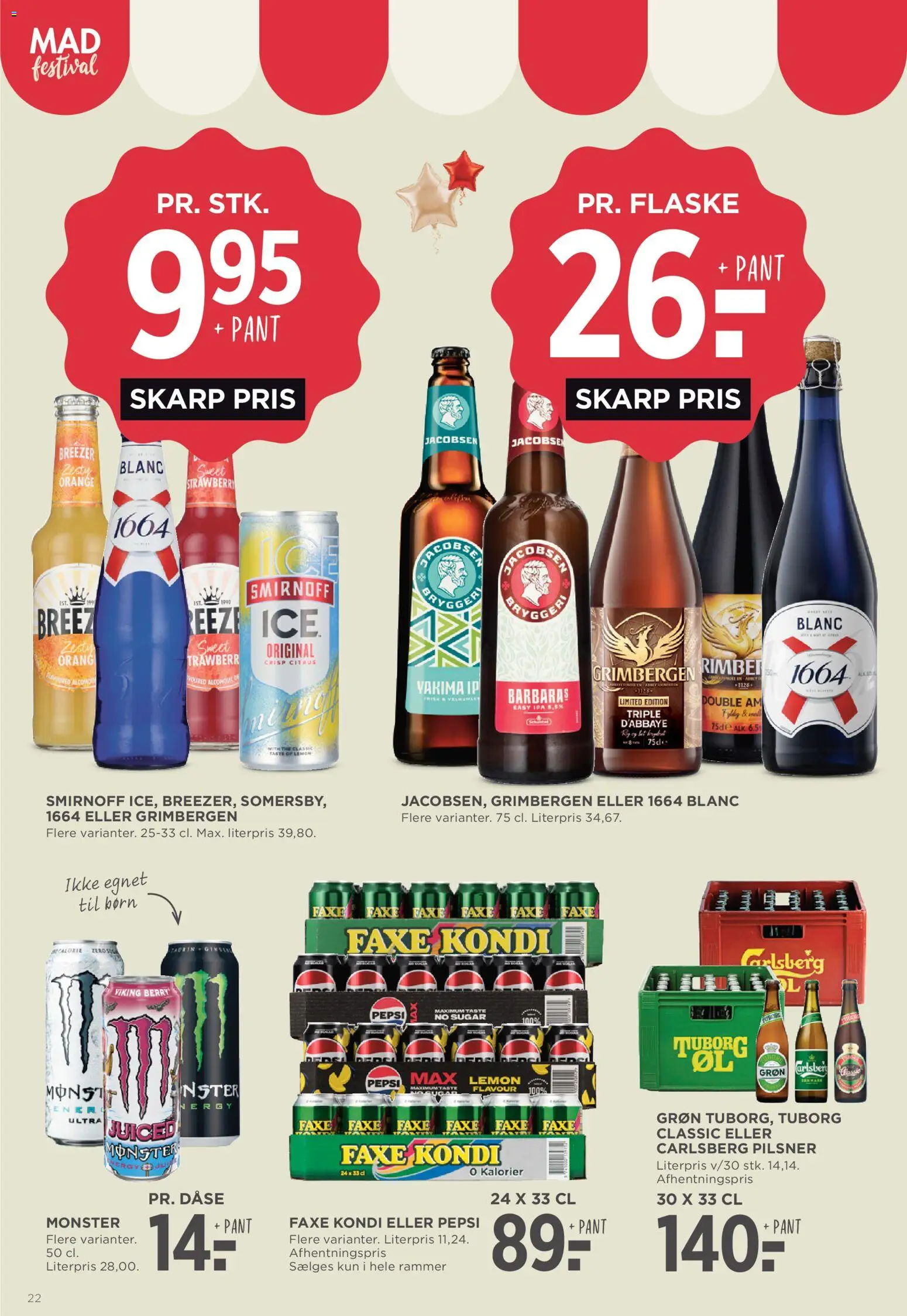 Meny tilbudsavis – gyldig fra 11/09/2026 | Side: 29 | Produkter: Rammer, Faxe Kondi, Pepsi