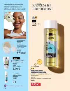 Avon katalog akcije – veljaven od 01.08.2026 | Stran: 118 | Izdelki: Krema, Odstranjevalec licil, Voda, Torbica