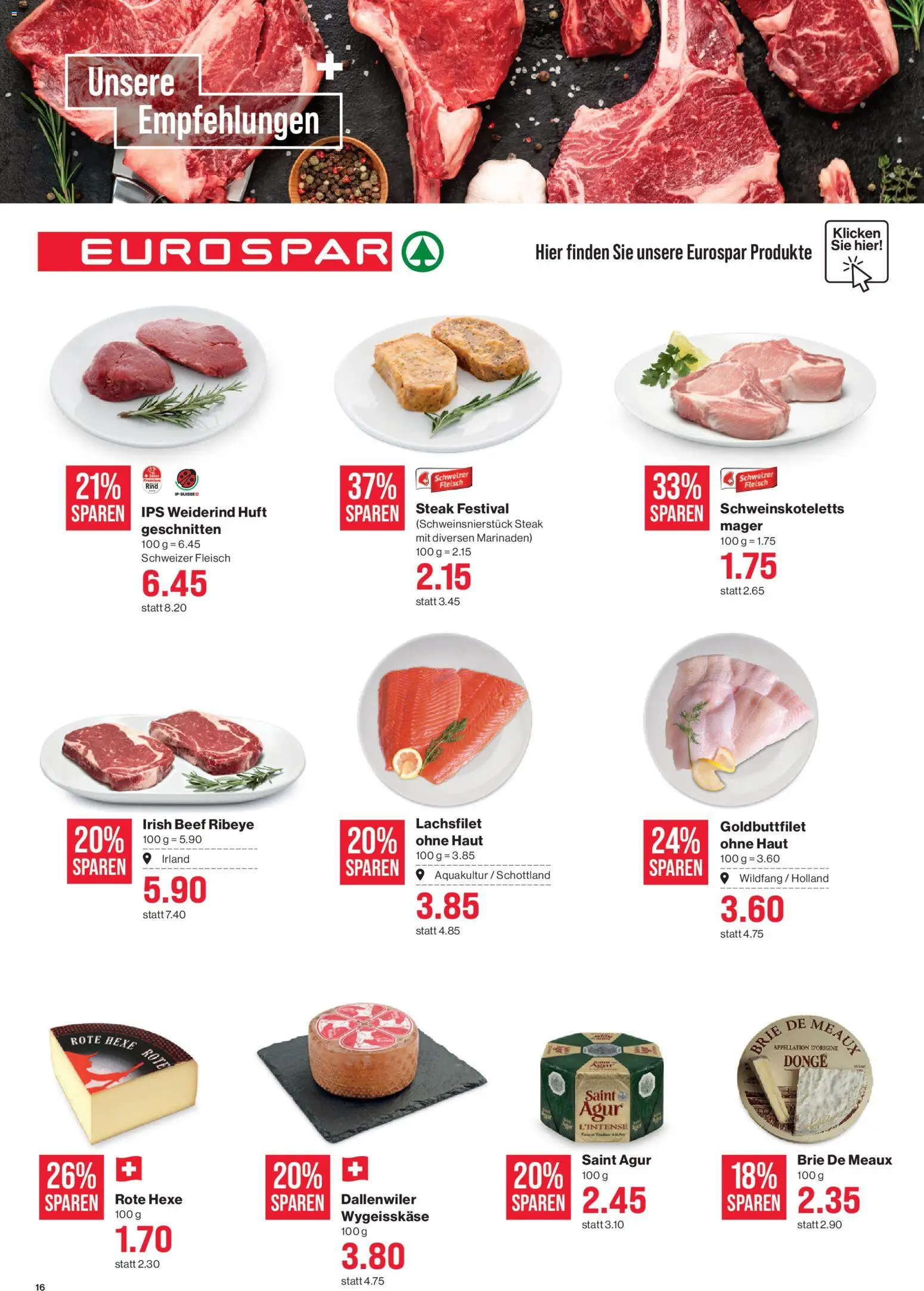 SPAR - SPAR Handels AG – gültig ab 09.07.2026 | Seite: 16
