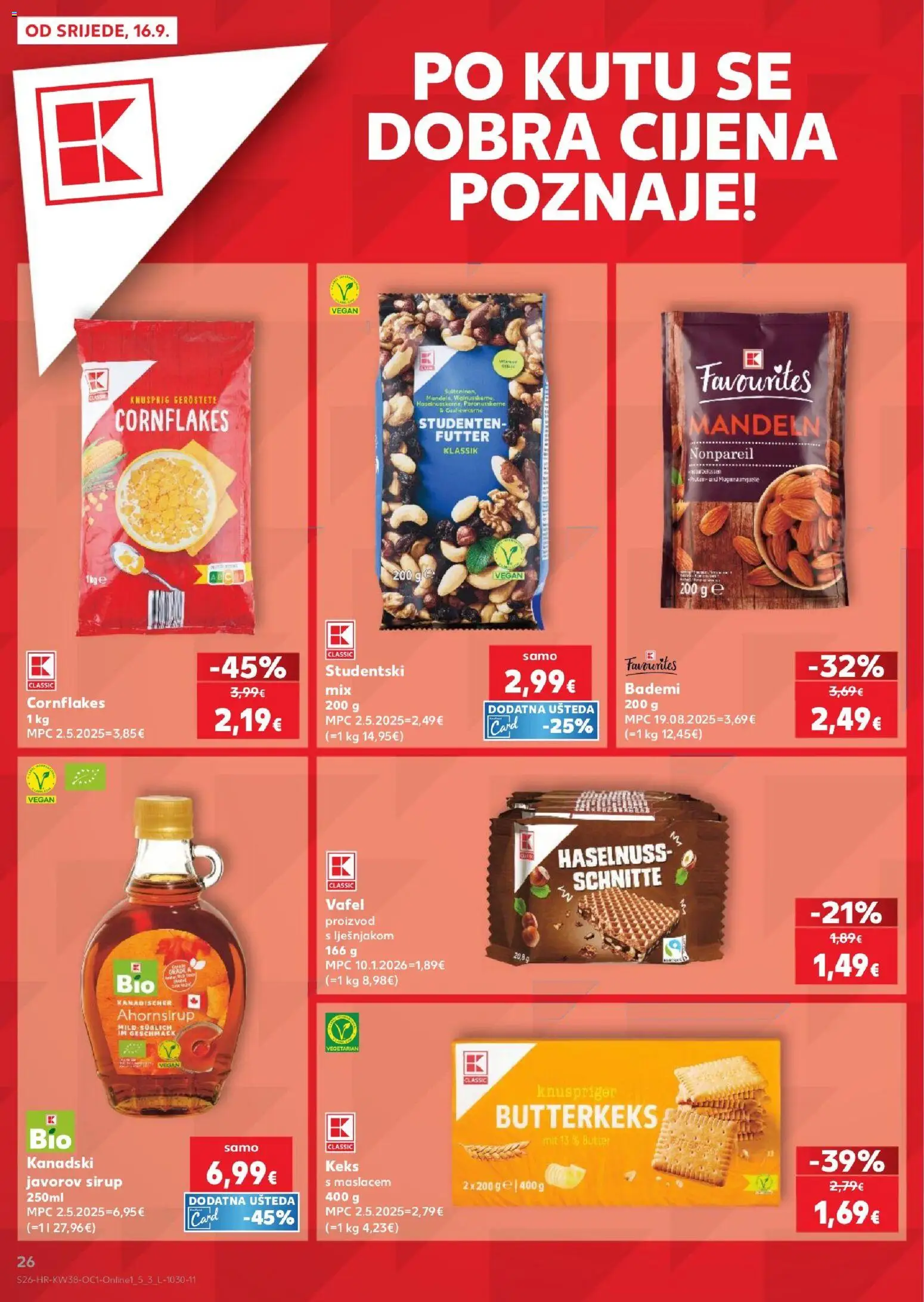 Kaufland katalog | vrijedi od 16.09.2026 | Stranica: 26