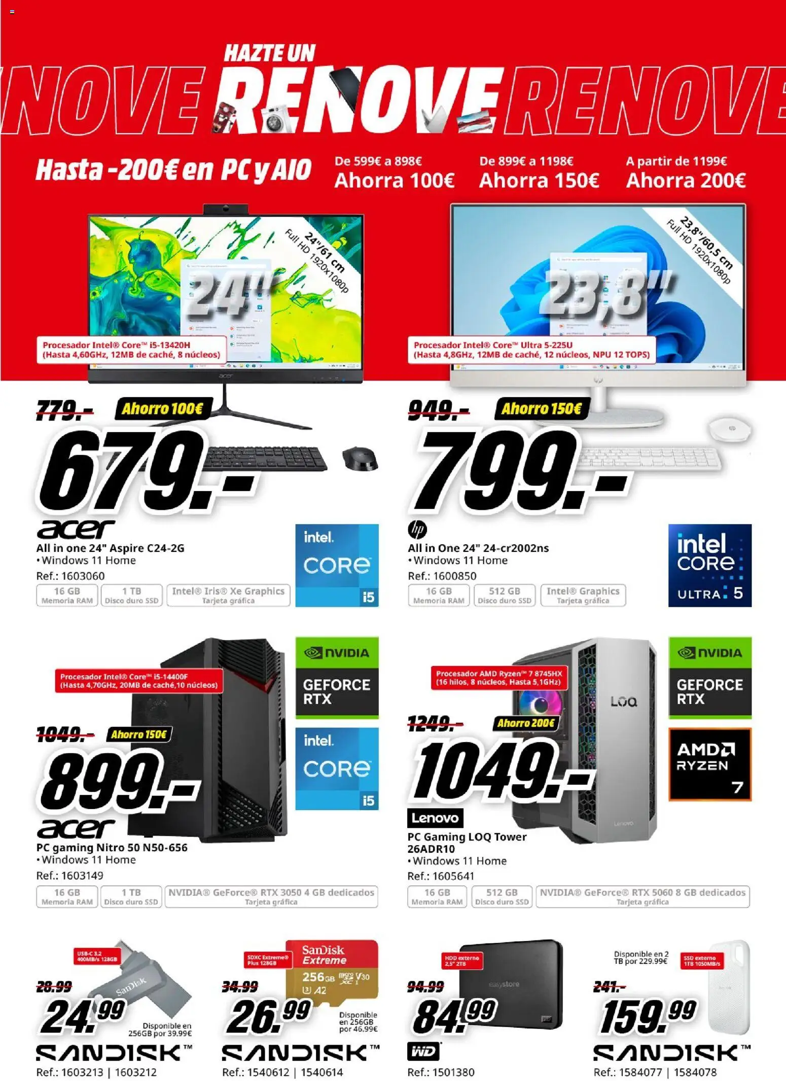 Media Markt folleto │ válido desde el 29.04.2026 | Página: 15 | Productos: PC, Disco
