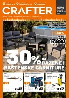 Crafter katalog - pregled Crafter kataloga - važi od 05.08.2026