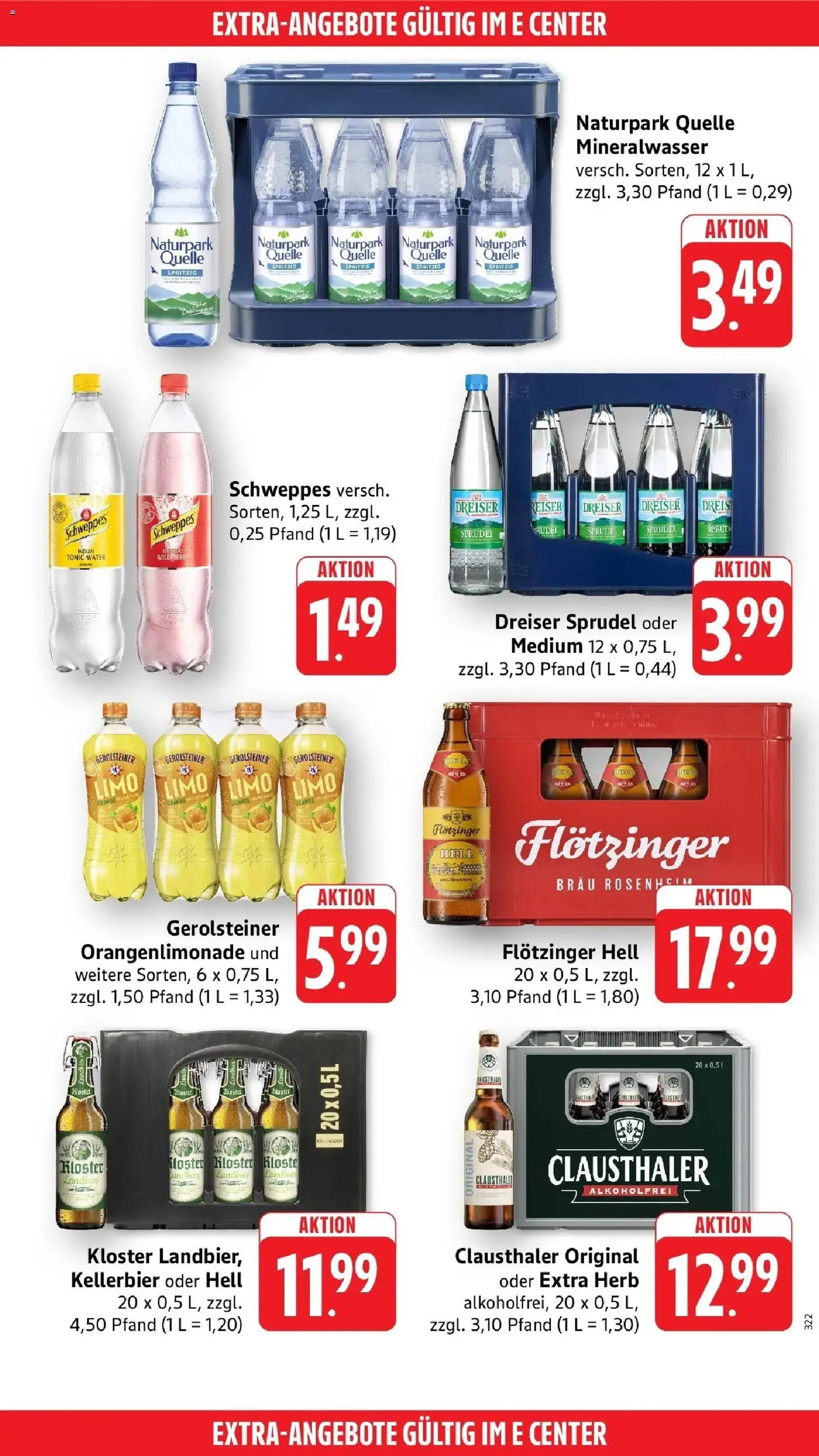 Edeka Prospekt Neunkirchen-Wellesweiler (ab 17.08.2026) » Angebote Online | Seite: 46 | Produkte: Schweppes, Mineralwasser, Gerolsteiner