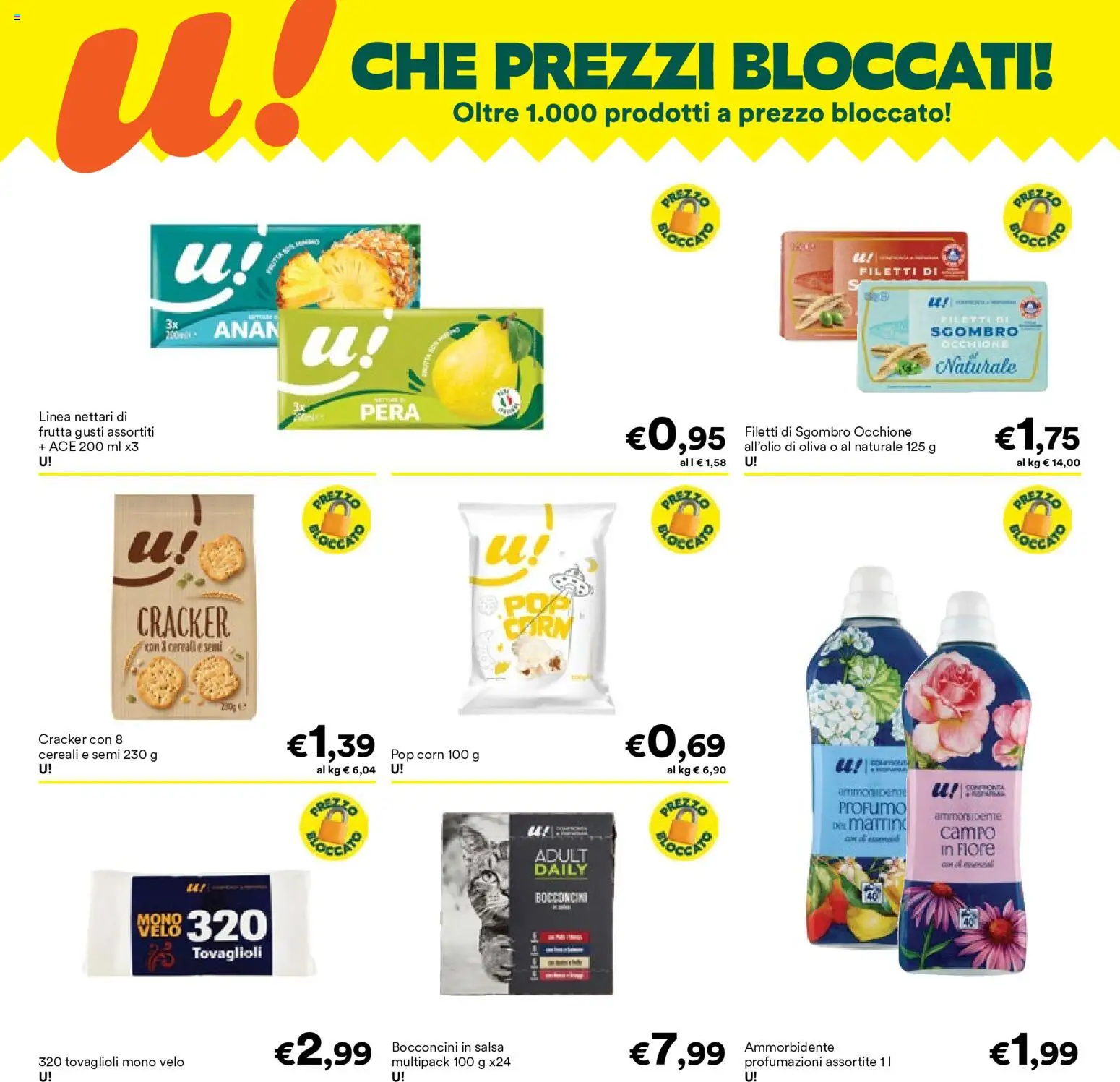 Volantino Unes del 17.06.2026 | Pagina: 3 | Prodotti: Cereali, Salsa, Pera, Sgombro