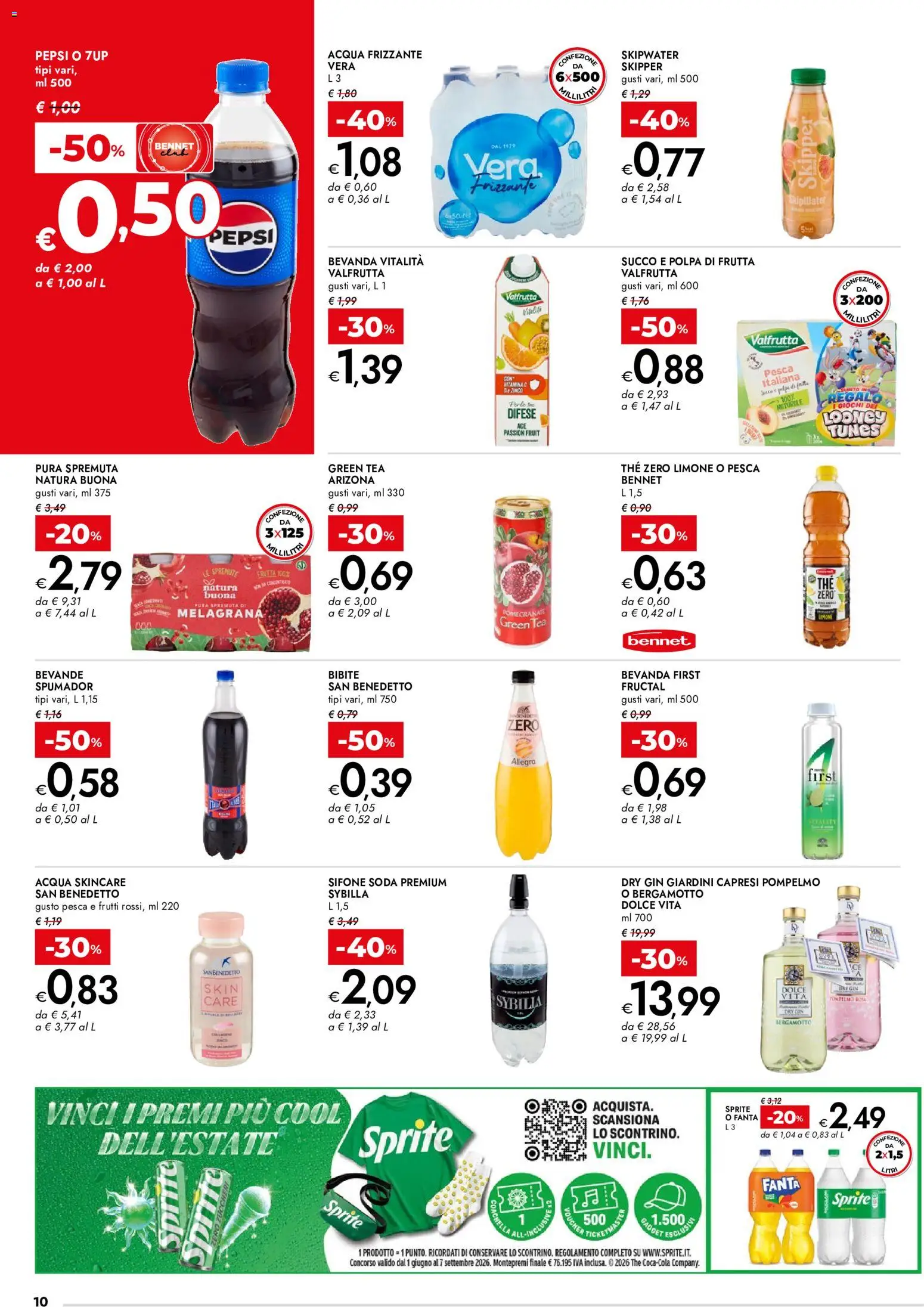 Volantino bennet del 18.06.2026 | Pagina: 10