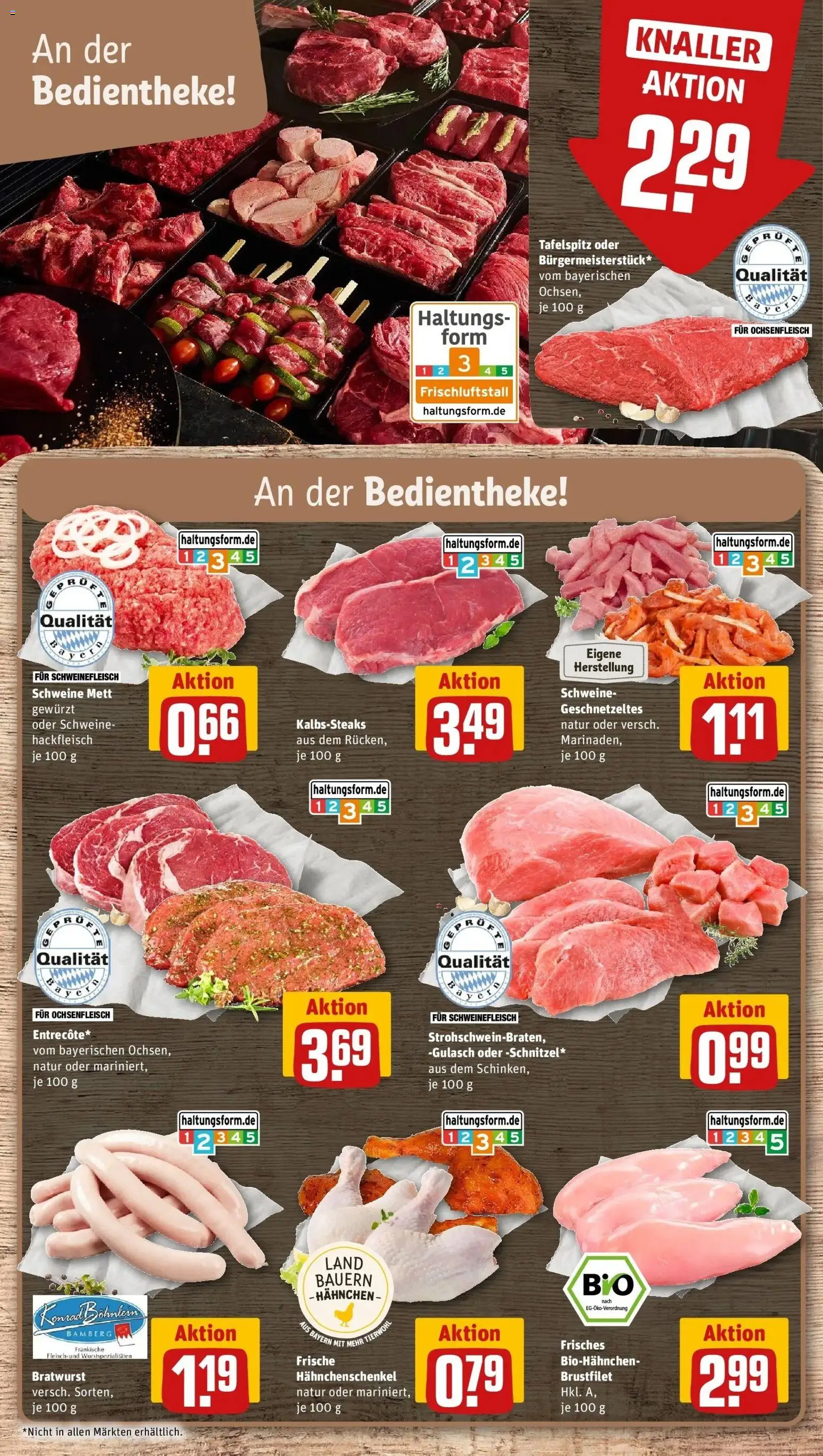 REWE Prospekt ab 05.10.2026 zum Blättern » Angebote | Seite: 10 | Produkte: Tafelspitz, Hahnchen, Gulasch, Hackfleisch