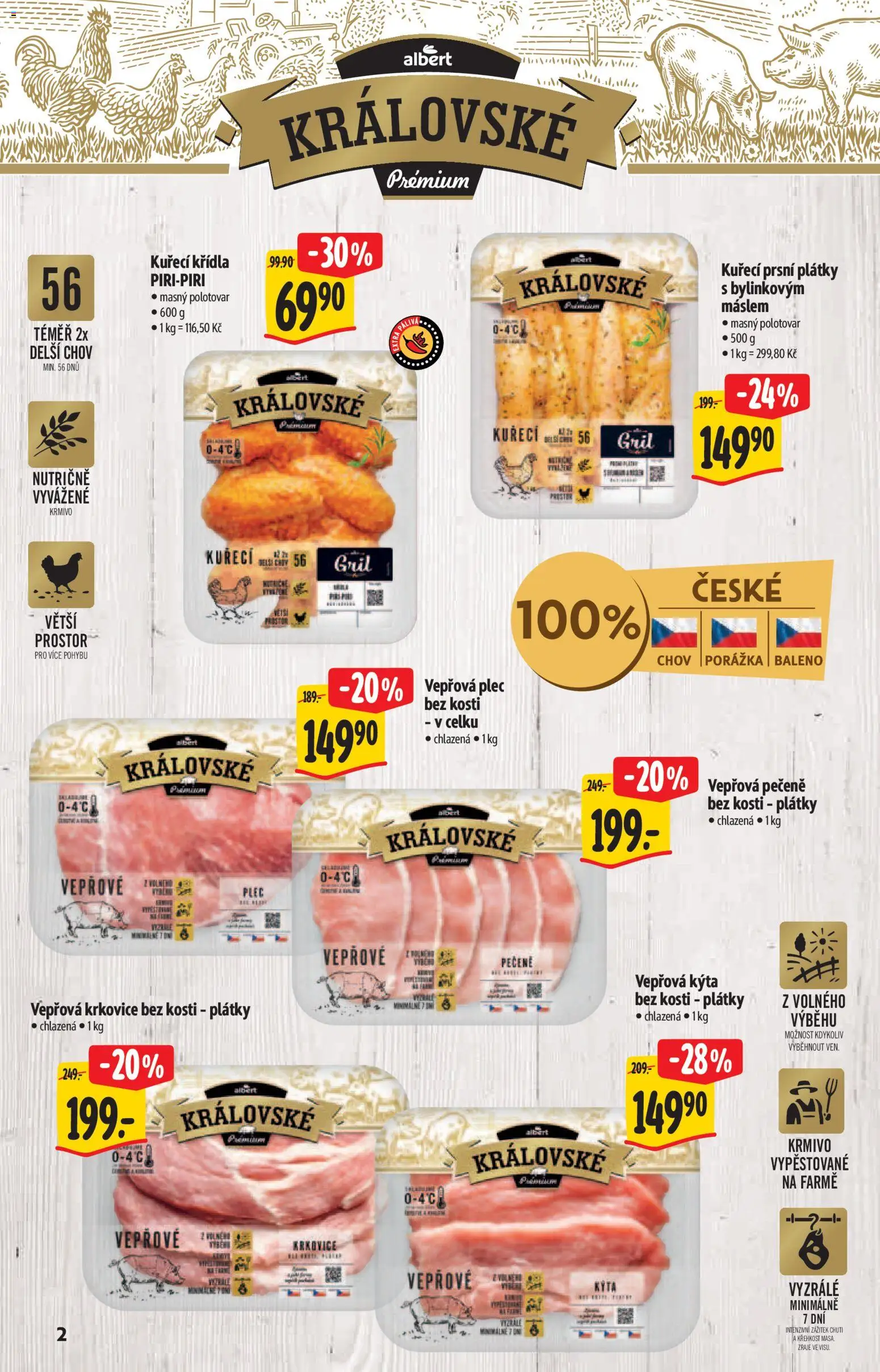 Albert katalog - Hypermarket - Gril od 22.07.2026 | Strana: 2 | Produkty: Krkovice bez kosti, Kýta bez kosti, Vepřová Kýta, Kýta