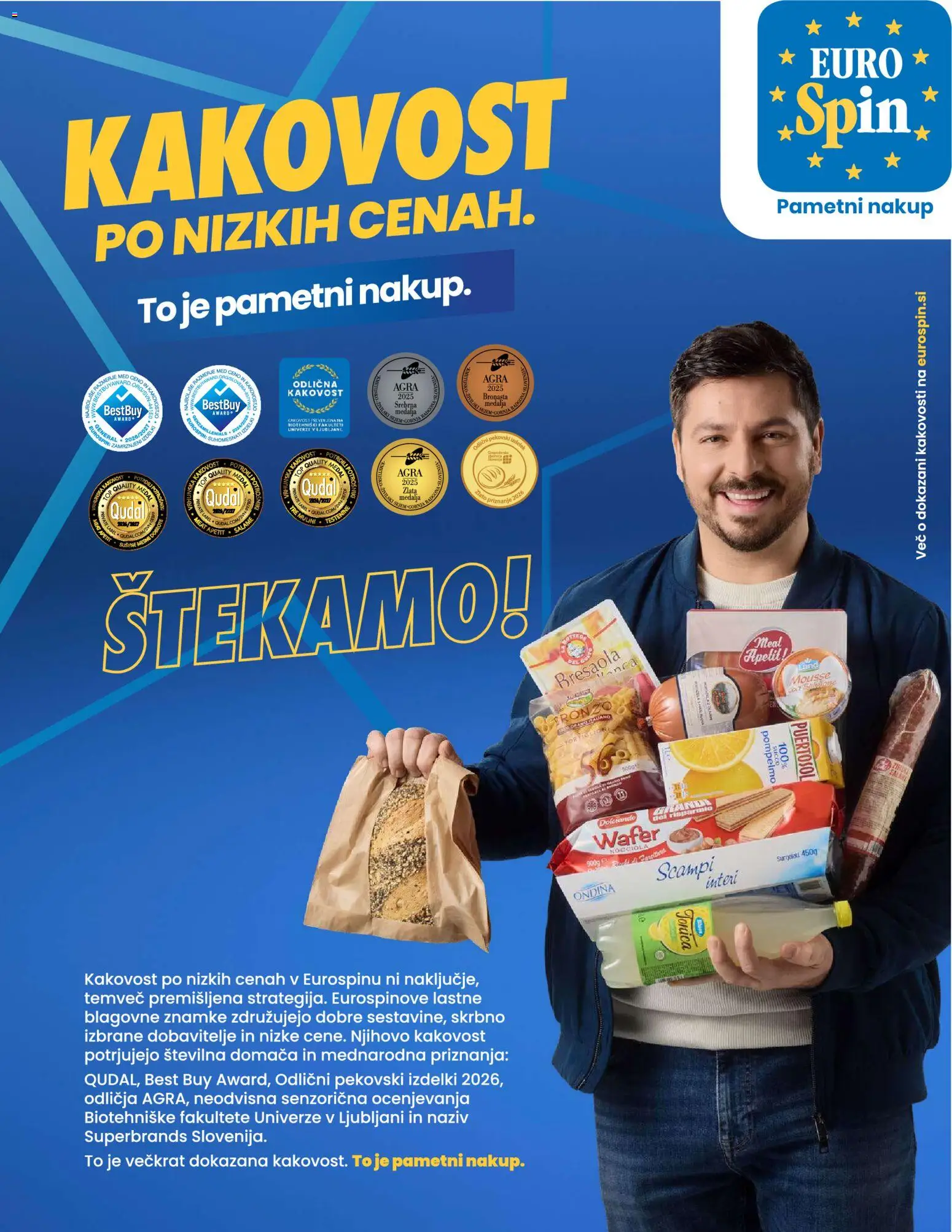 Novi Eurospin katalog ponudbe – veljaven od 03.09.2026 | Stran: 11 | Izdelki: Med
