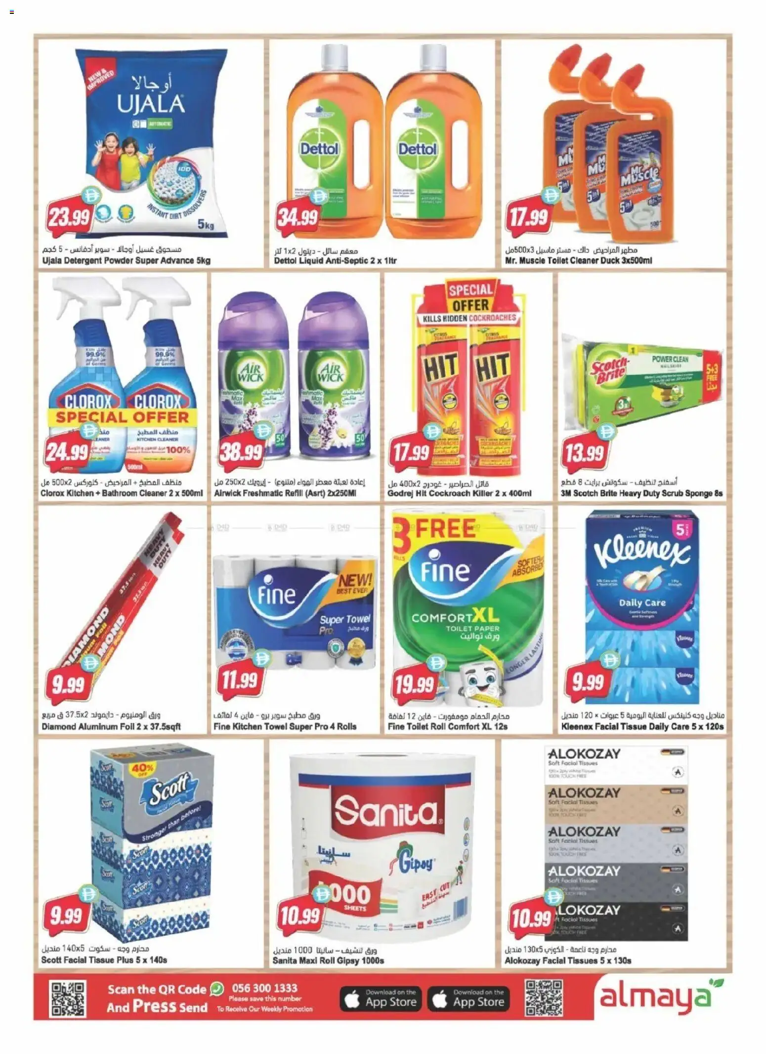 {H1} | Page: 19 | Products: Scrub, Toilet, Press, Towel