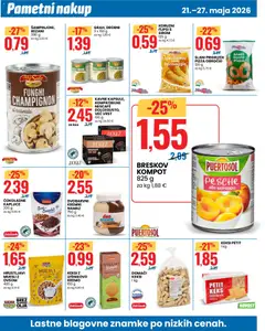 Eurospin katalog akcije – veljaven od 21.05.2026 | Stran: 8 | Izdelki: Keksi, Muesli, Kos, Olje