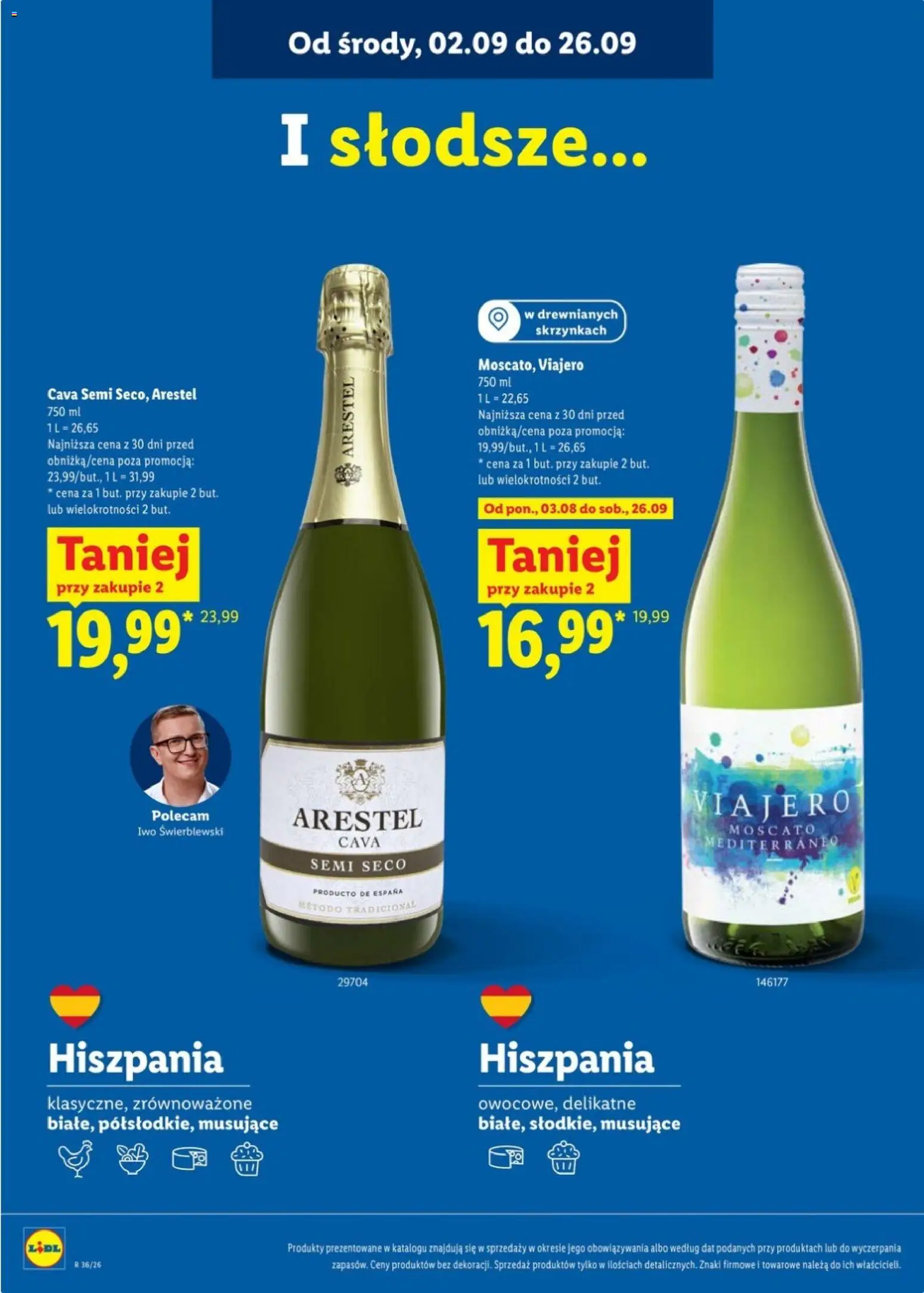 Lidl Katalog karta win od 31.08.2026 | Strona: 7 | Produkty: Cava