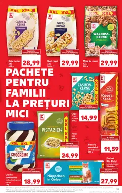 Ofertele Kaufland valabile de la 06.05.2026 | Pagină: 33 | Produse: Masaüstü kılıfı, Mici, Caju, Cremă tartinabilă